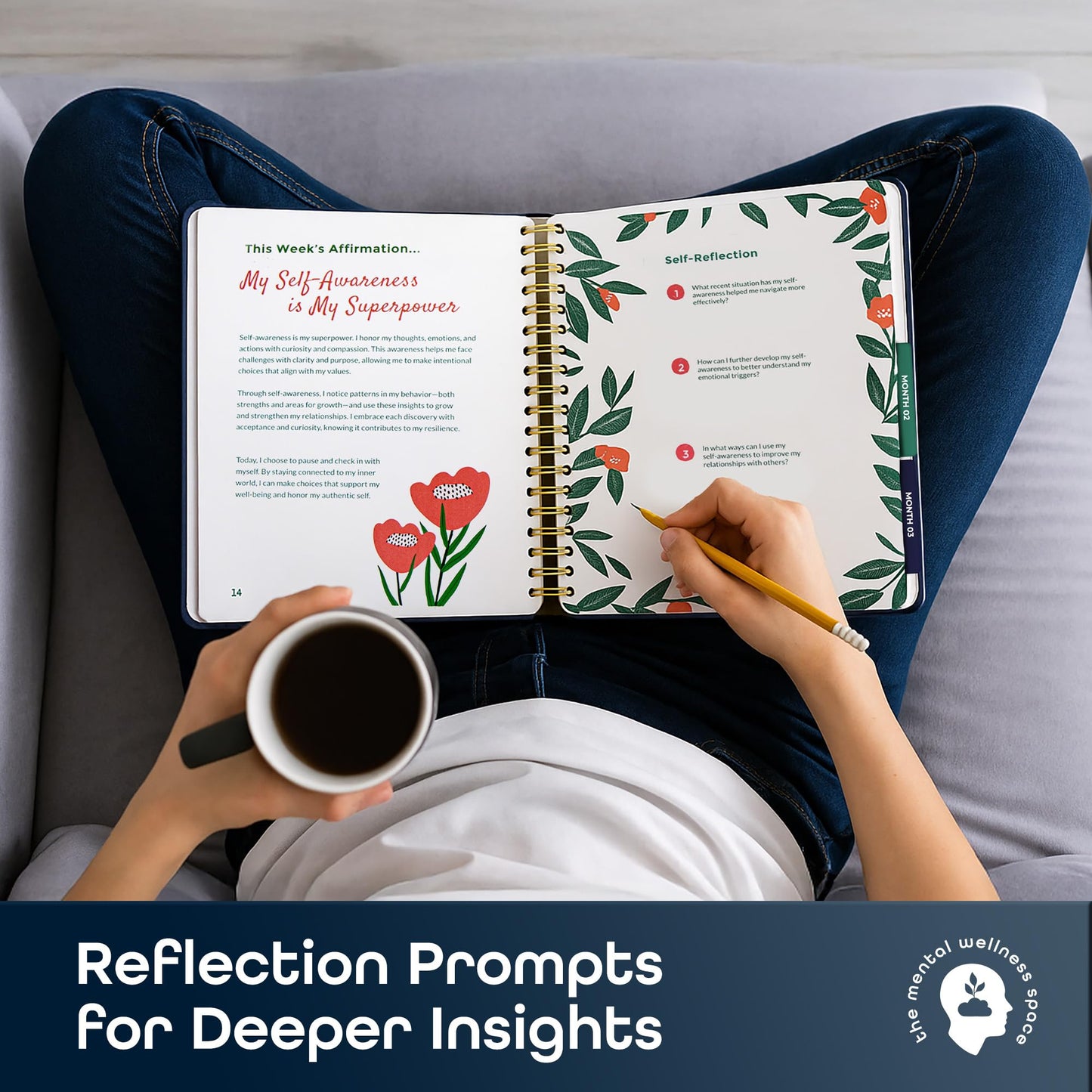 SHINE: A Guided Transformation Journal by Dr. Tracey Marks | 12-Week Mental Health, Gratitude & Self-Care Workbook for Women & Men | Mindset Reframing Prompts, Affirmations, Emotion Wheel | Vol 1