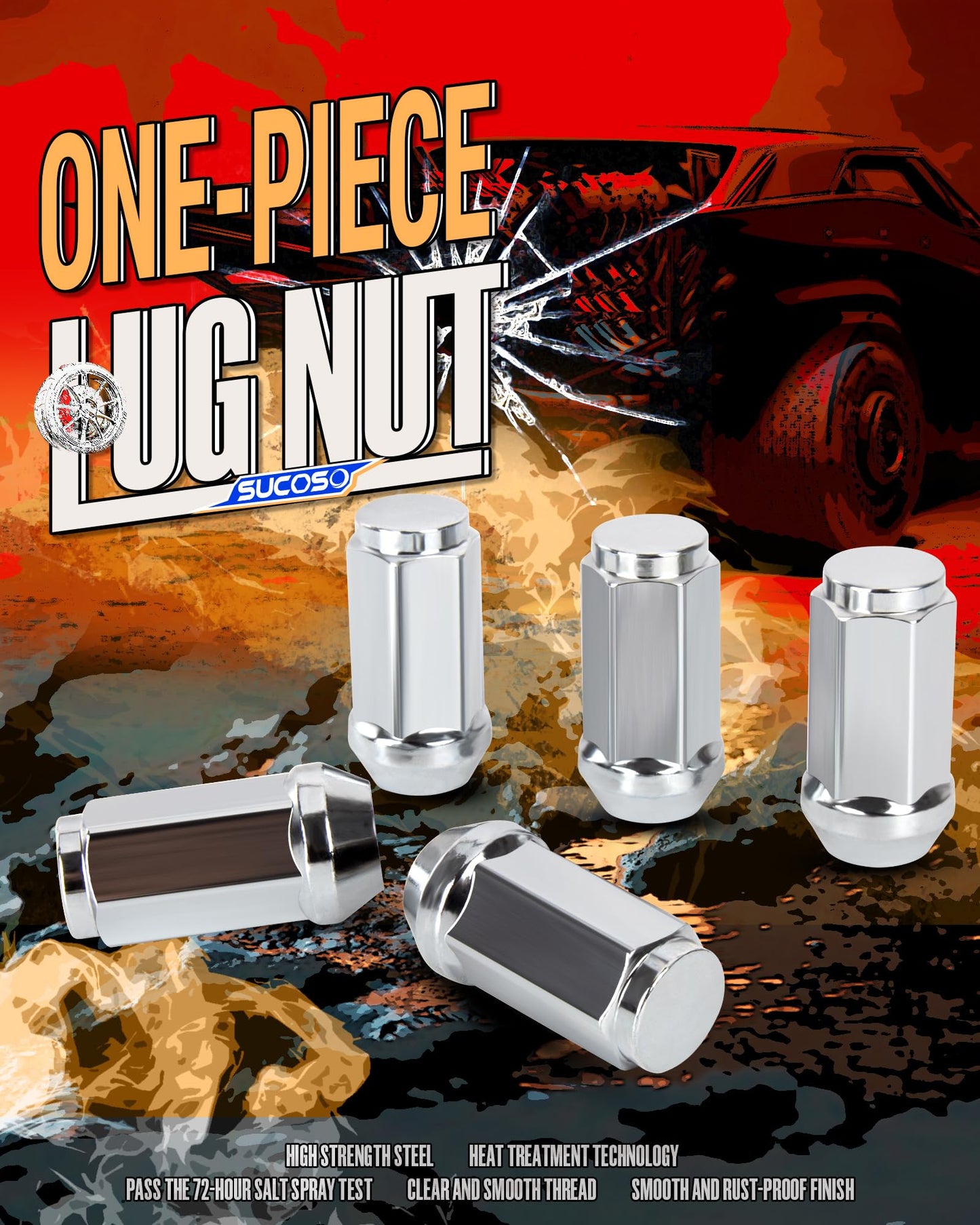 14mmx1.5 Wheel Lug Nuts, 32 pcs M14x1.5 19mm (3/4") Hex Lug Nut with Conical/Cone Bulge Seat Fit Chevy Silverado GMC Sierra 2500 3500 Ford F250 F350 2011+ Ram 2500 3500, 8 Lug Aftermarket Wheels