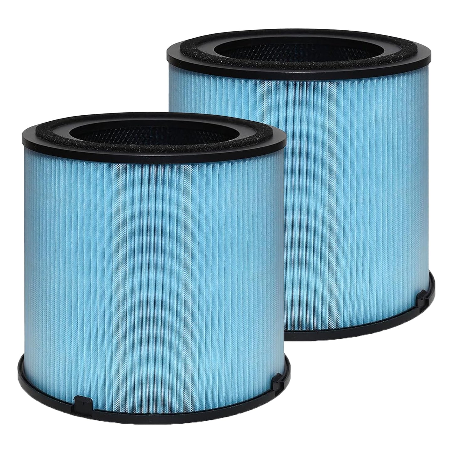 Asheviller AP1001 Filter Replacement, Compatible with AP1001 Air Purifier, Part Number AP1001-RF, 5-Layer Purification System, 2 Pack