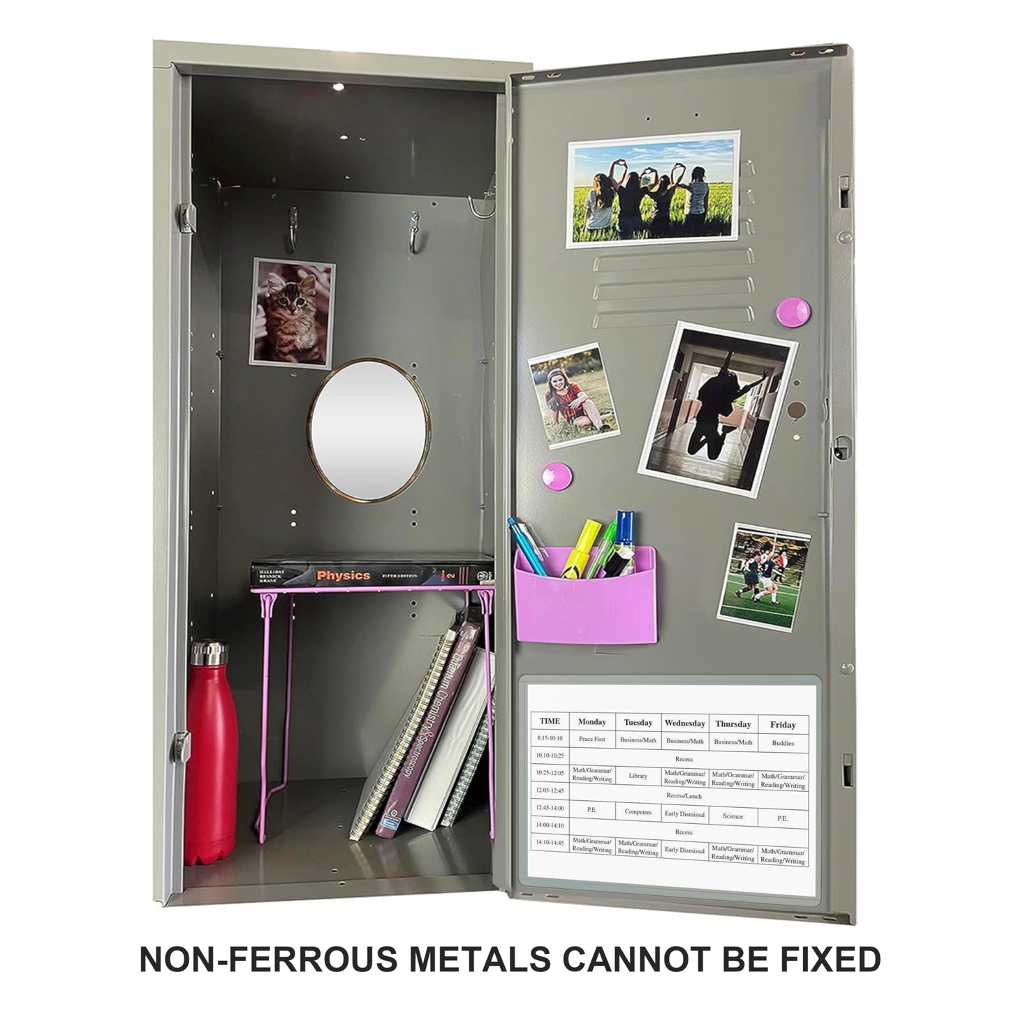 Magnetic sign holder 8.5" x 11", 20 pack, rigid document frame for locker, refrigerator, office, school and home