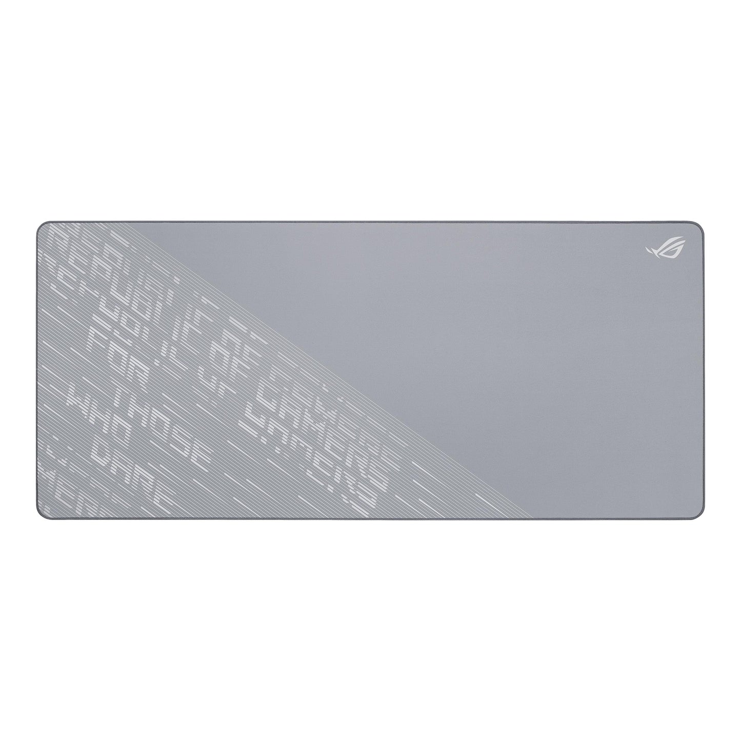 ASUS ROG Scabbard II Arctic Gray XXL Gaming Mouse Pad – 35.4” x 15.7” (Extended/XXL Size), Soft Cloth Surface, Water/Oil/Dust-Resistant, Anti-Fray Edges, Non-Slip Base - Gray