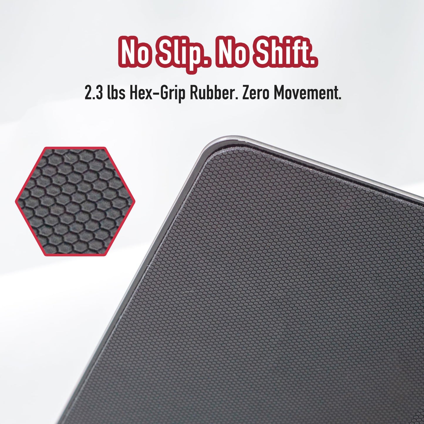 Flash Beyond Glass Gaming Mouse Pad - Premium Glass Pad with Anti-Slip Rubber Base - Smooth, Precise Tracking, Surface for High-Speed Gaming, Ideal for FPS Players (Black, Middle-15.7L x 11.8W inches)