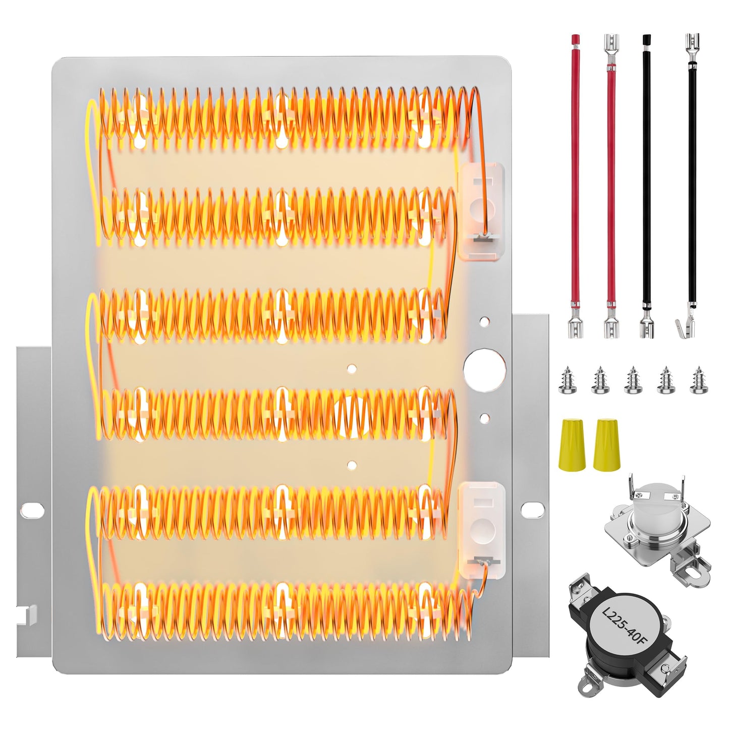 Upgraded ADE3LRGS171TW01 ADE3SRGS175TW01 ADE3SRGS173TW01 ADE4BRGS176TW01 ADE9RYS177TW01 Dryer Heating Element for Speed Queen 503978 964p3 61927 61928 510329 56179 ADE8RGS173TW01 ADE4BRGS177TW01 Parts
