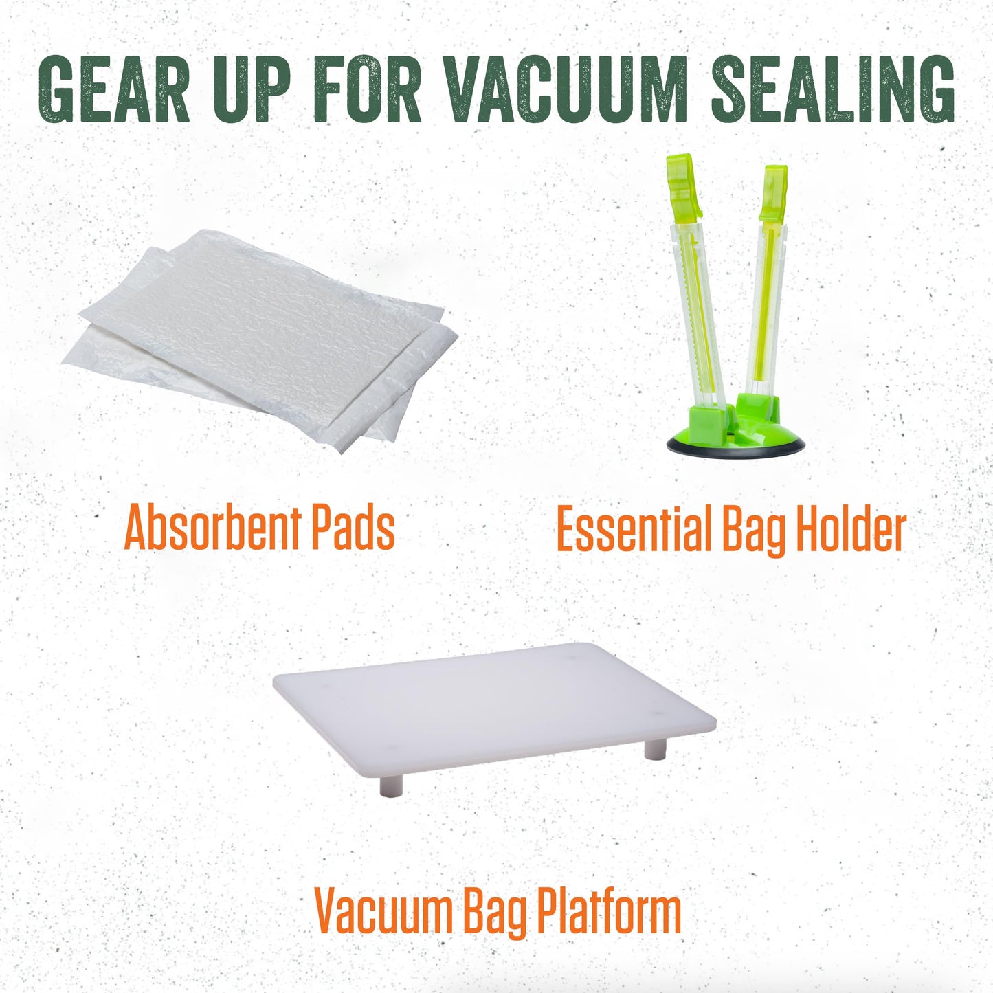 LEM MaxVac 2-Piece Vacuum Bag Rolls | 14" x 20'