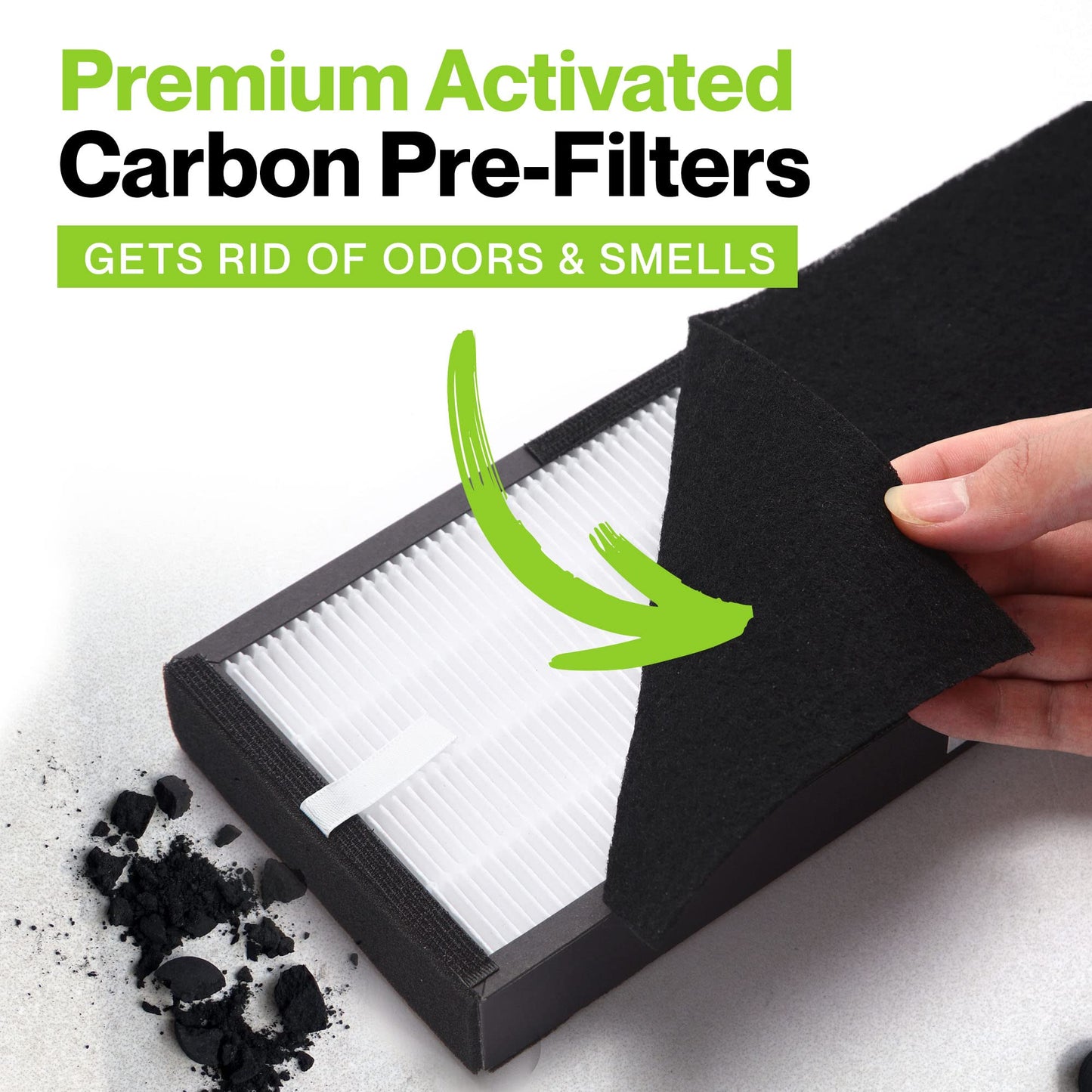 Durabasics HEPA Filters Compatible with Alen T500-2 Pack Replacement Filter