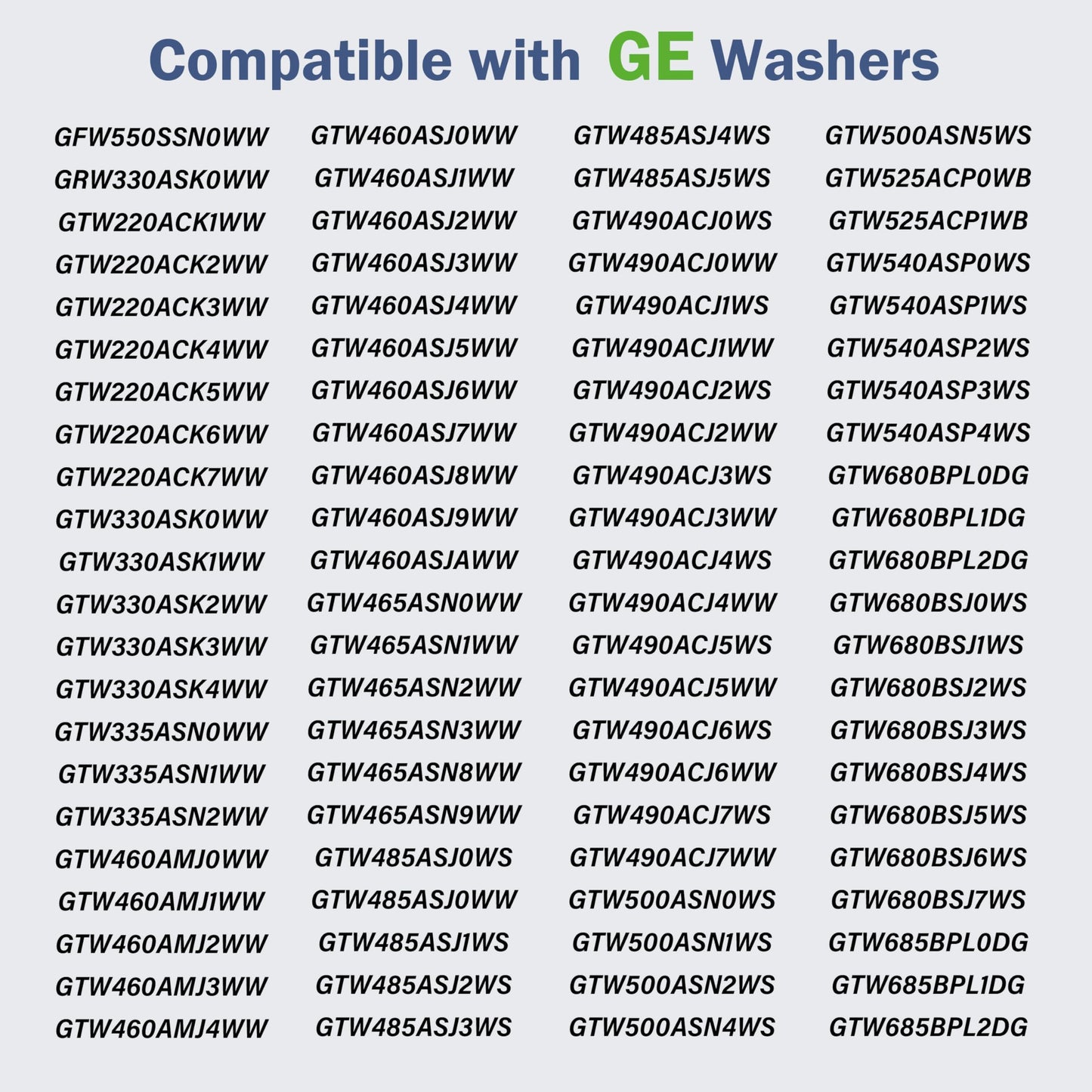 GTW335ASN2WW GTW330ASK3WW GTW335ASN1WW Washer Drain Pump by Semzohc - Compatible with G.E Hot-point Washers GTW465ASN2WW GTW460ASJ8WW GTW680BSJ6WS HTW200ASK1WW PTW600BSR1WS