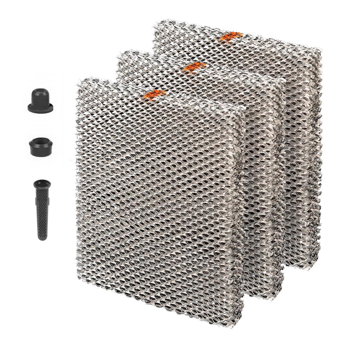 Pleatedfold P110-3545 35 Humidifier Vapor Water Panel Filter Pad Replacement Compatible with Wick HUMCASBP2312 HUMCASBP2412 HUMCCSBP2212 HUMCCSBP2312 HUMBALBP2417 HUMBBLFP1318 HCWP3-18 3-Pack