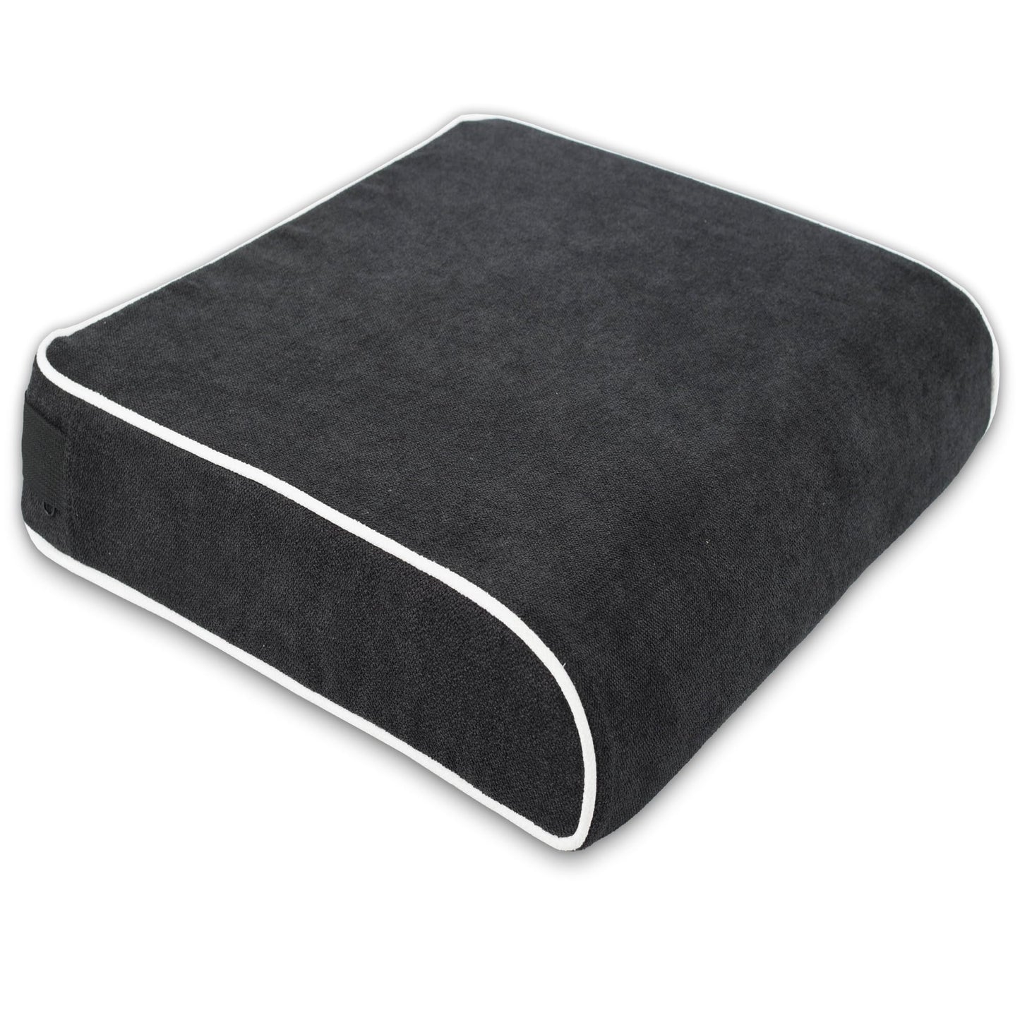 Justsafe XL Office Chair Cushion, 4 Inch Thick High-Density Memory Foam Seat Cushion for Long Sitting, Tailbone Pressure Relief, Extra Large Support for Office Chair, Car Seat, Wheelchair, Non-Slip