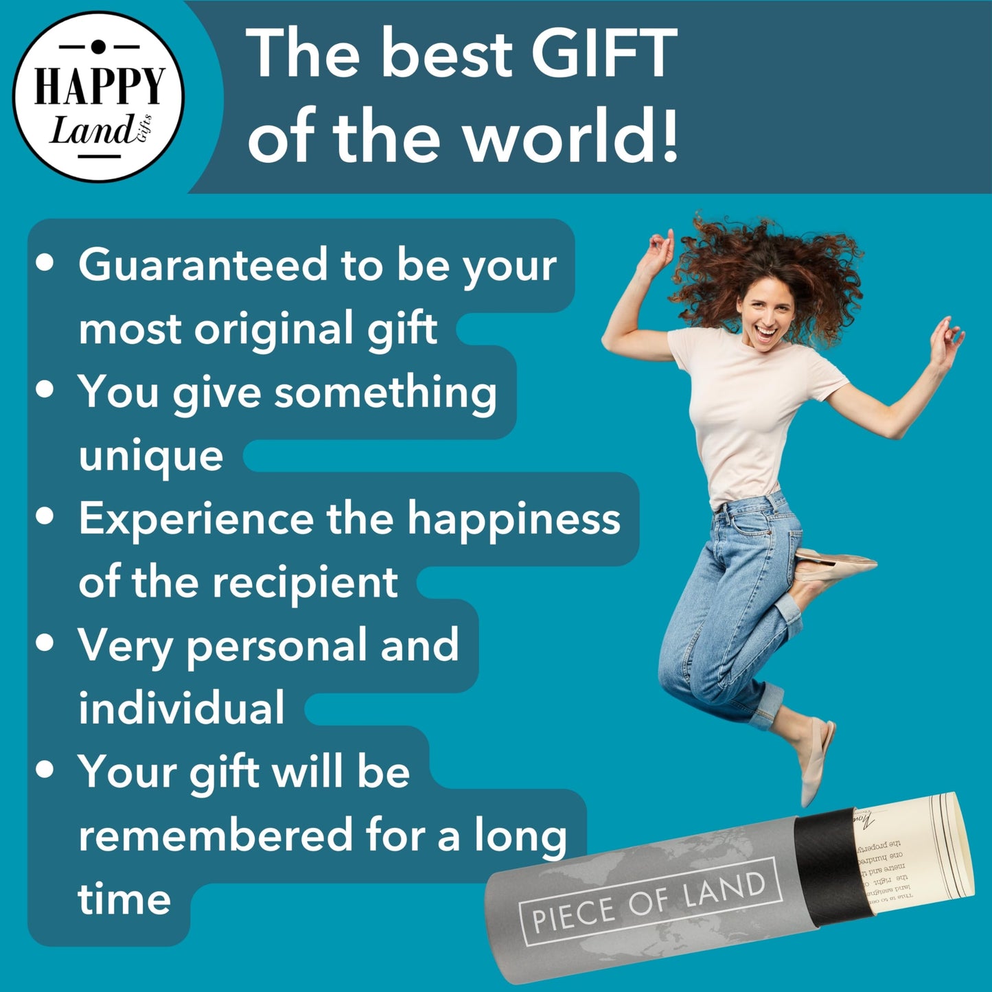 Irish Gifts for Men and Women | Real Piece of Ireland | Unusual Ireland Gifts | Blank Certificate to Write in The Name of Your Choice | Gifts of Ireland | Irish Christmas Gift