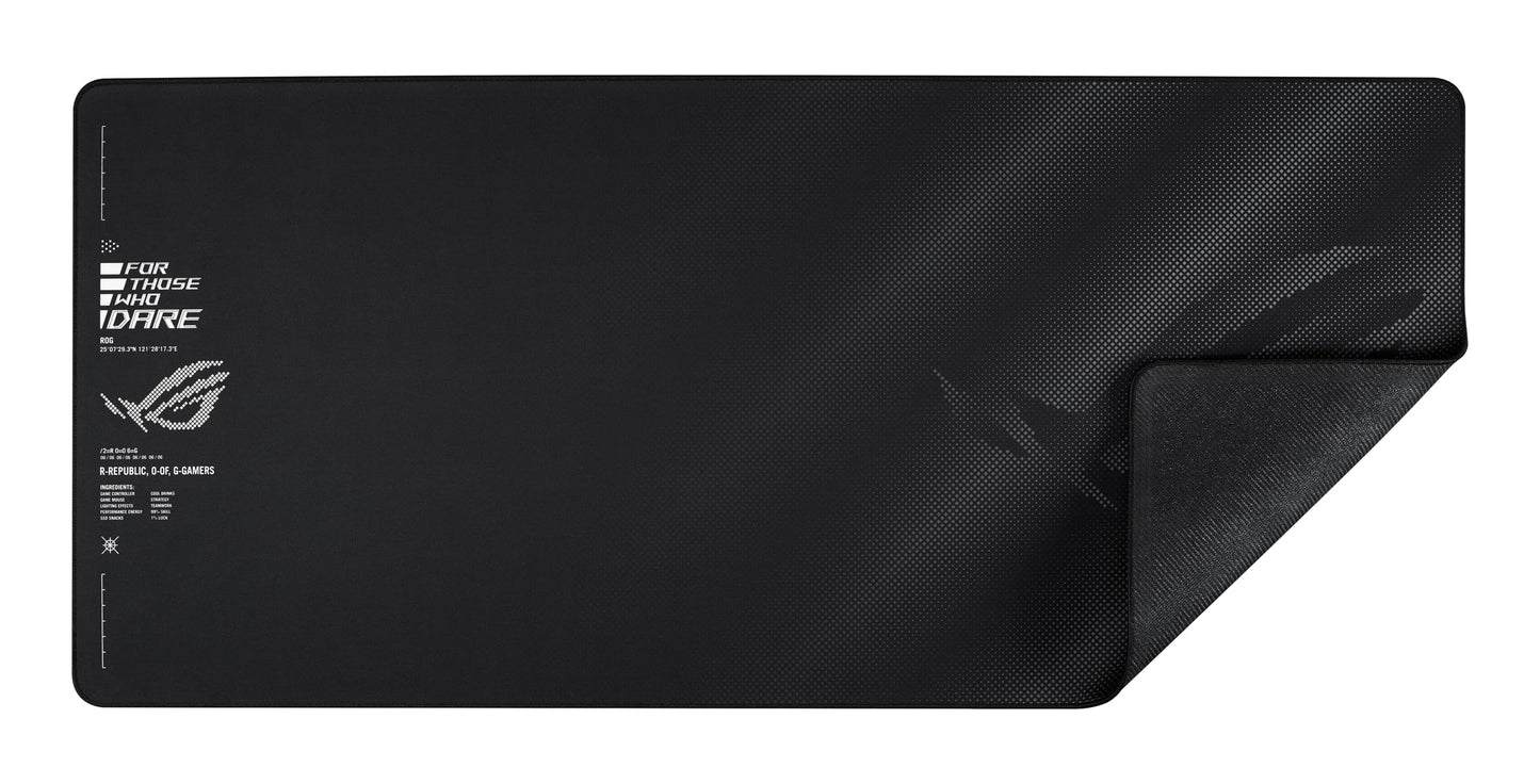 ASUS ROG Sheath II XXL Gaming Mouse Pad – 35.4” x 15.7”, Advanced Cooling Fabric, 1.5X Smoother Textile-Weave Surface, Flat-Stitched Durable Edges, Non-Slip Base - Black