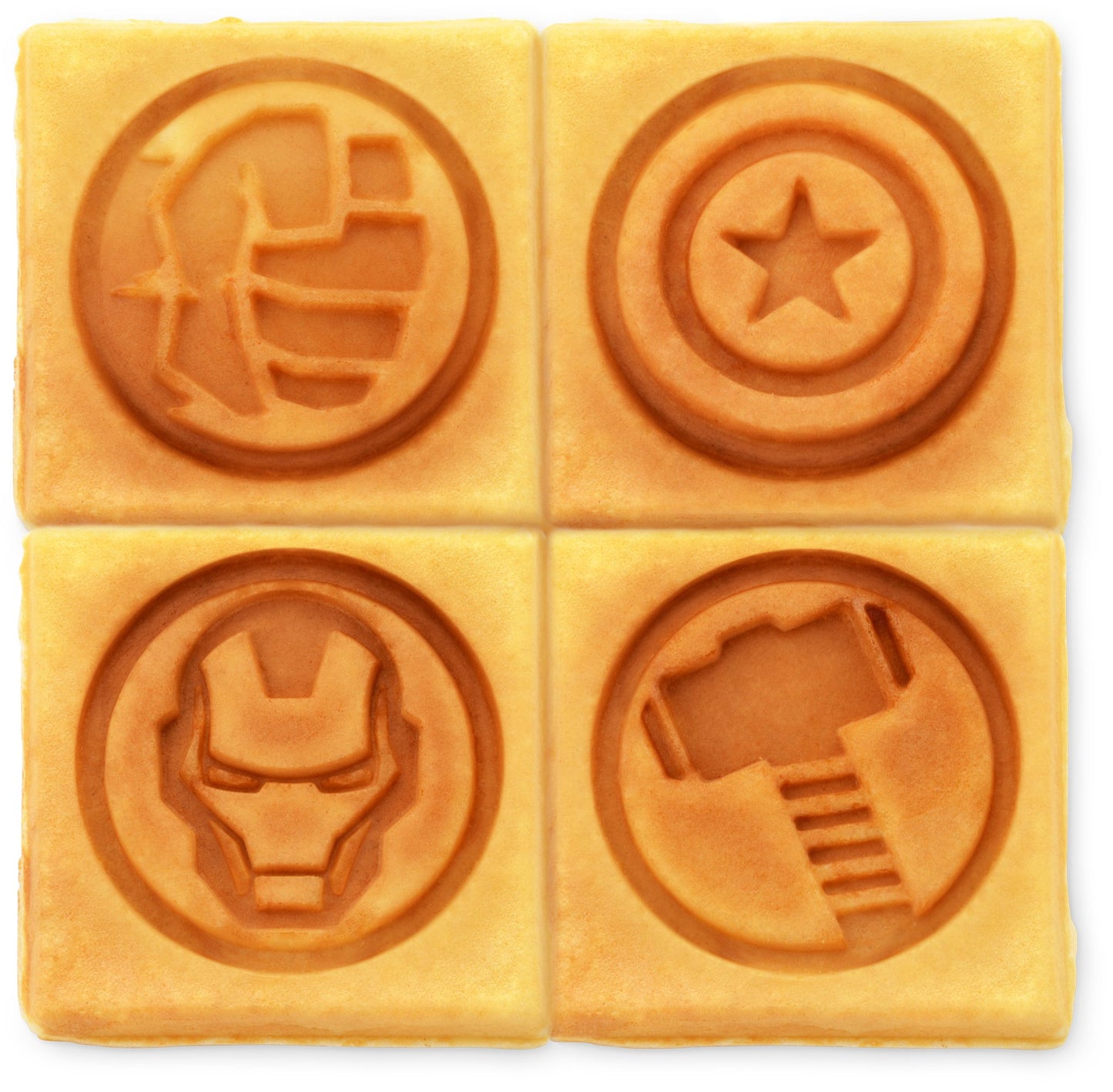 Marvel MVA-281 Avengers Waffle Maker, Blue