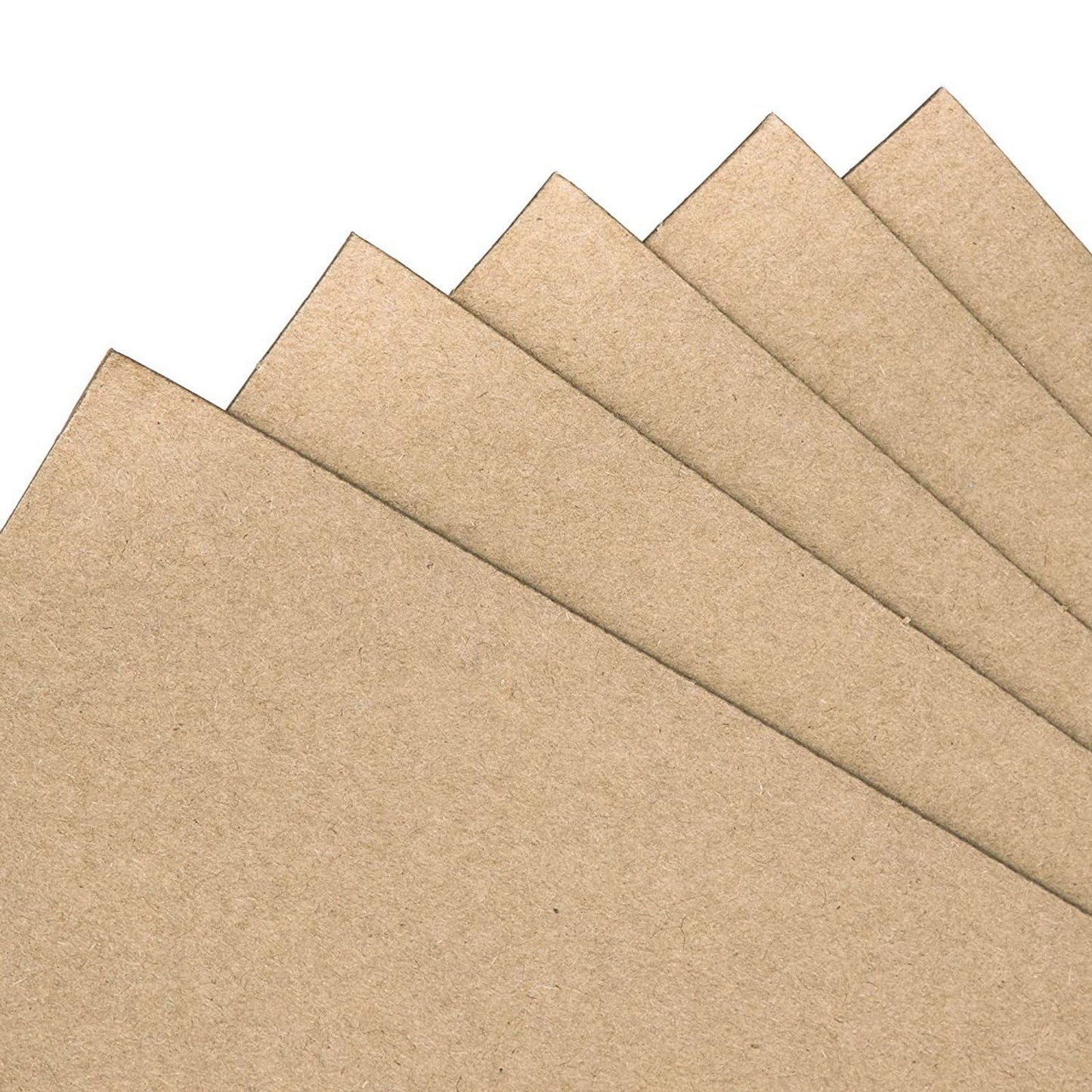 Juvale Corrugated Cardboard Sheets - 11 x 17 in, 2mm Thick, Brown, 50-Pack - Flat Packaging Inserts for Cardboard Mailers - Craft Board Projects