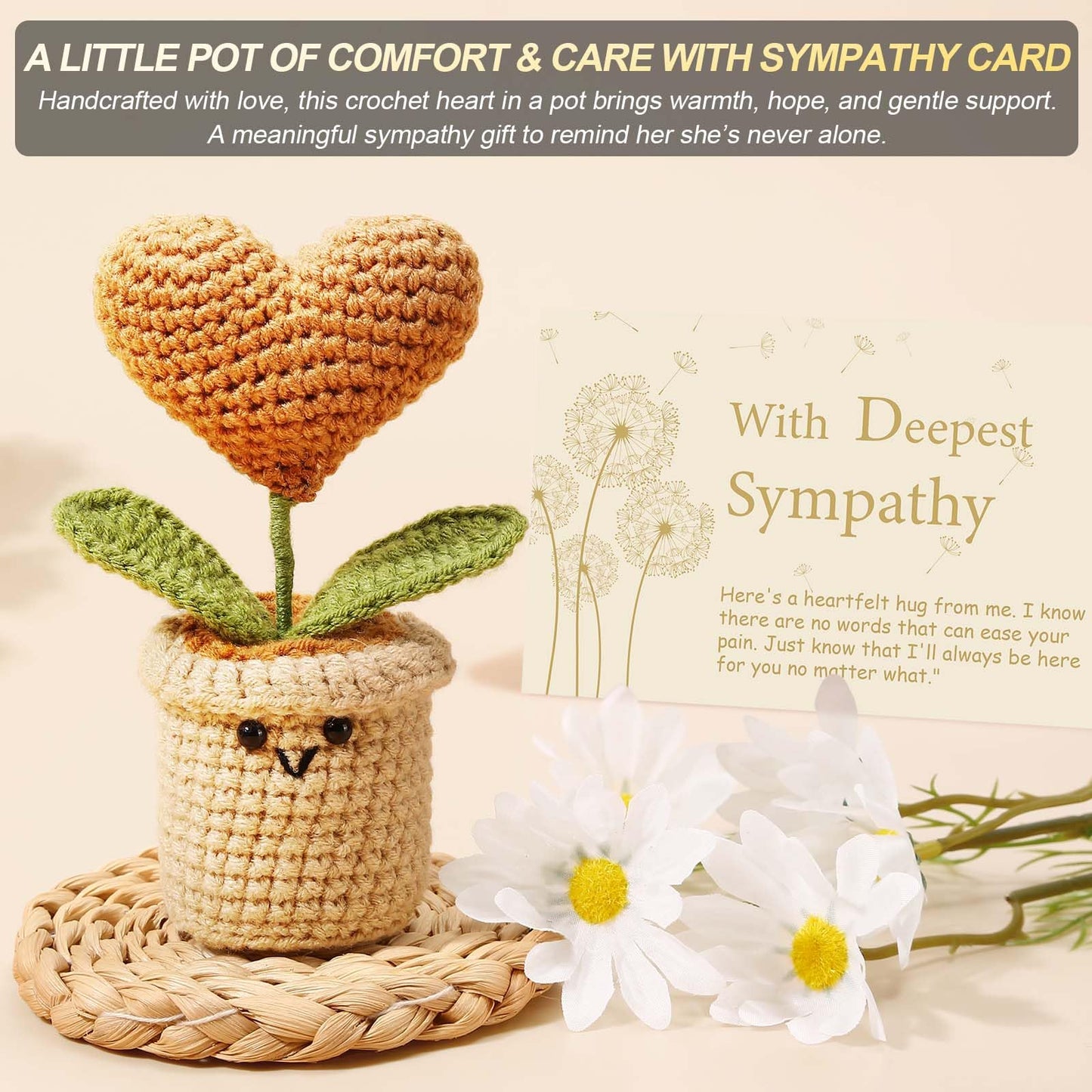 Sympathy Gift Baskets Sympathy Gifts for Loss of Loved One Mother Father Husband Mom Dad, Memorial Condolences Grief Bereavement Gift Ideas for Loss, Miscarriage Gifts for Mothers Women Care Package