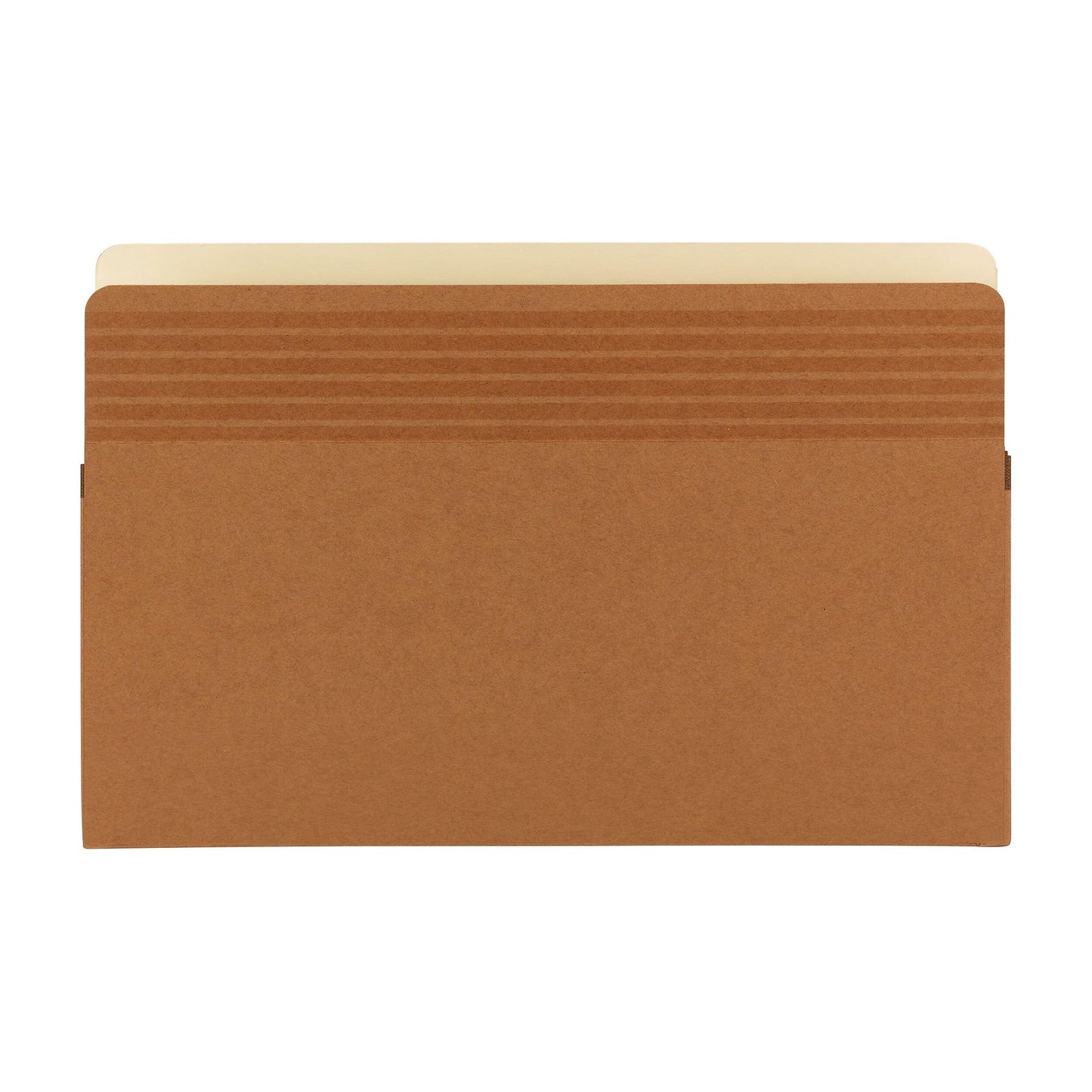 Smead Easy Grip® File Pocket, Straight-Cut Tab, 5-1/4" Expansion, Legal Size, Redrope, 10 per Box (73211)