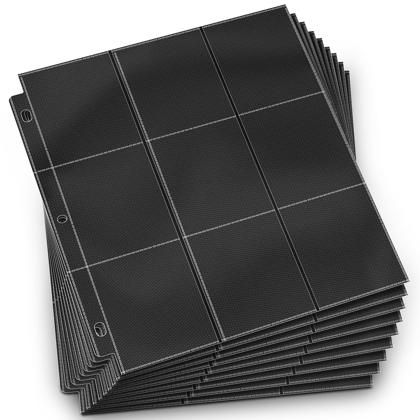3600 Pockets Trading Card Binder Sleeves, Baseball Card Sleeves Fit for Standard Size Sport Cards, Baseball Card Holder for 3 Ring Binder