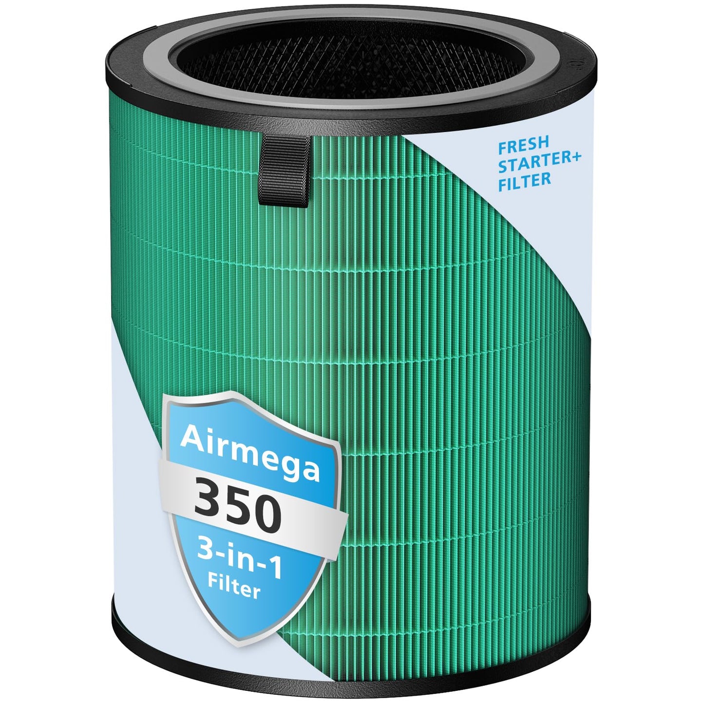 Airmega 350 Filter Fresh Starter Plus, Compatible with Coway Airmega 350 Air Purifier, 3-in-1 Filter Replacement with HEPA Layer and Granular Activated Carbon