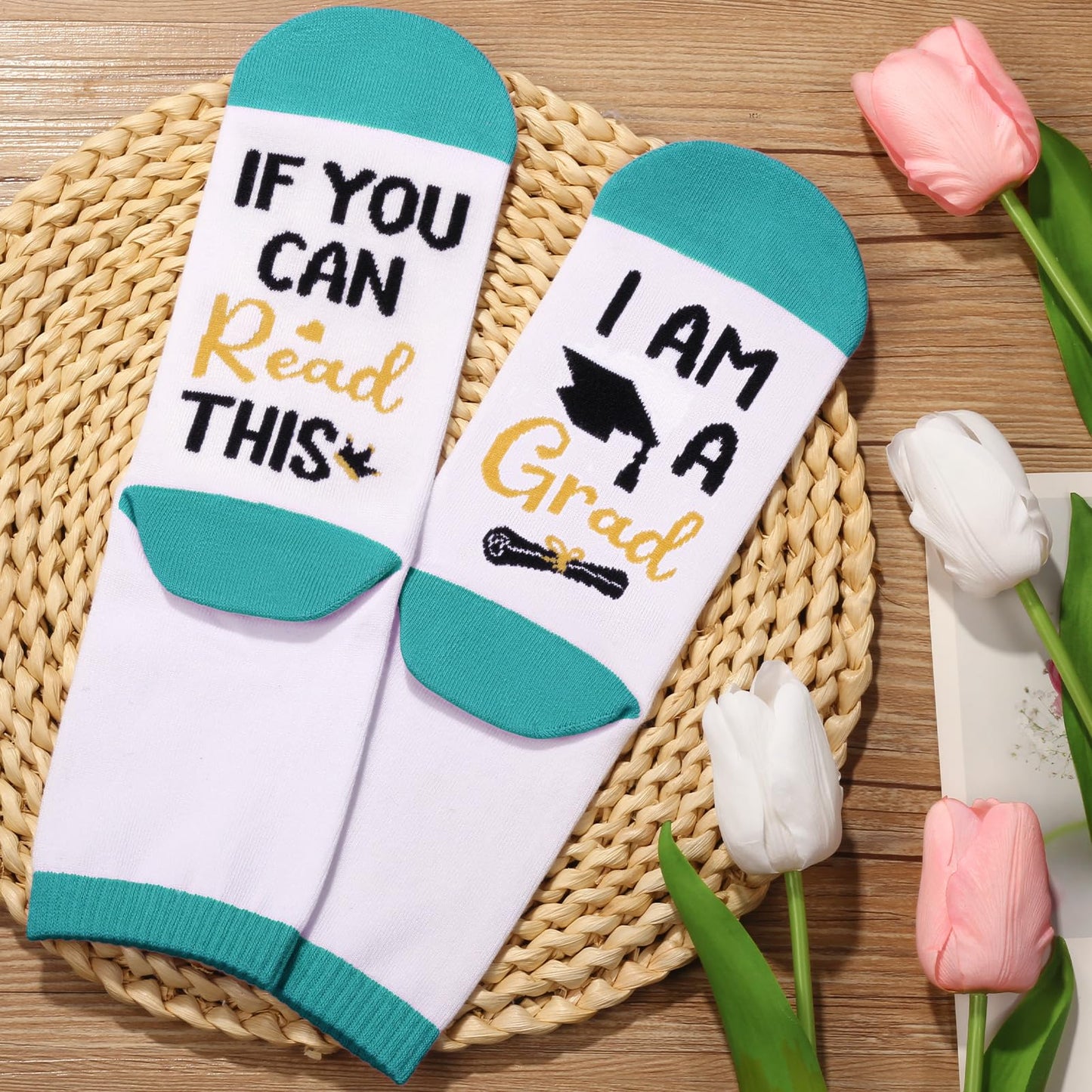 2026 Graduation Gifts for Women Her, Best College Graduation Gift Basket, Cool Master Degree Grad Gift Box, Congratulations Gifts Set for Graduates Women Daughter Friends Nurse with Canvas Tote Bag
