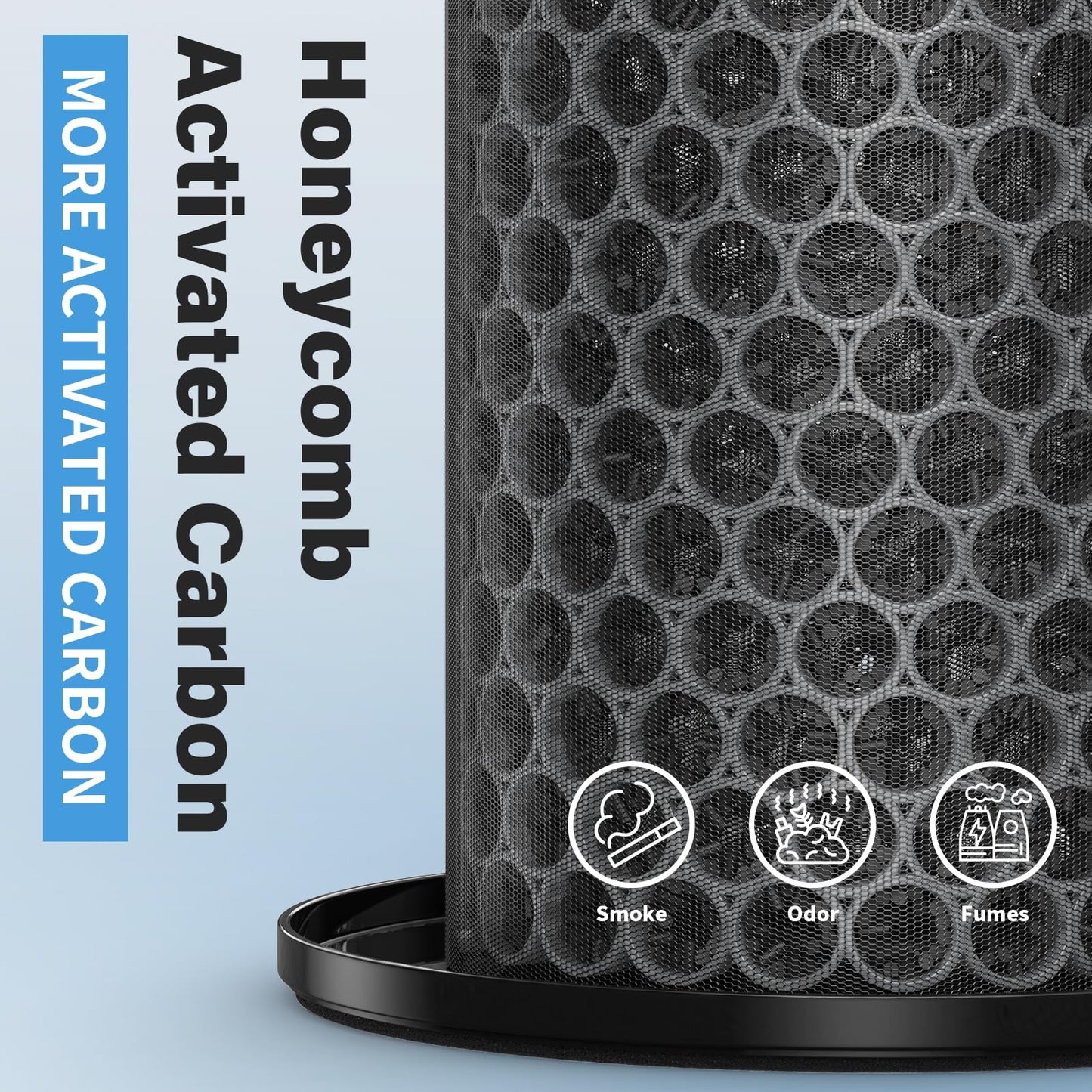 CFKREYA AP-T45 AP-T40FL Replacement Filter for HoMedics 5-in-1 Tower Air Puri-Fier Models# AP-T40FL, AP-T40WT, AP-T43-WT, AP-T45-BK and AP-T45-WT,1461901(Costco Model), 1-Pack