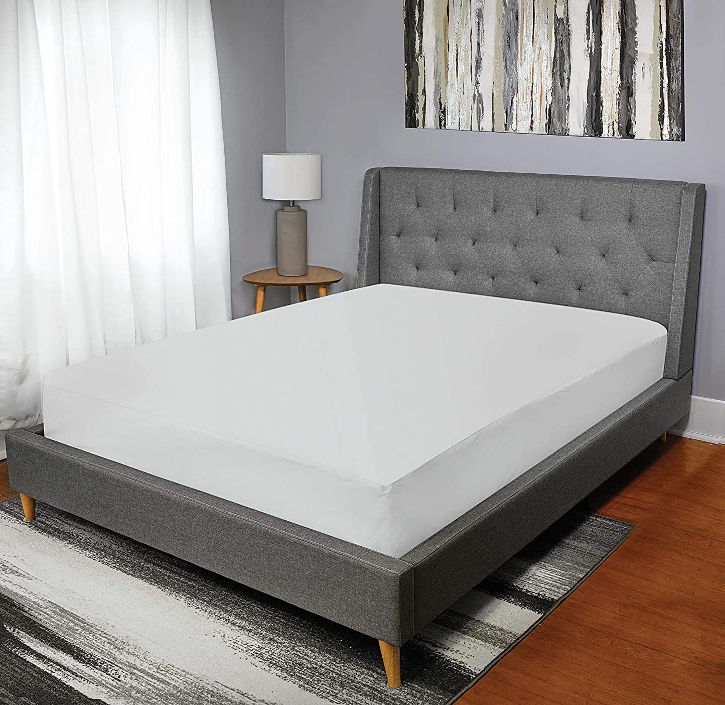 AllerEase Maximum Allergy Mattress Protector, King Size