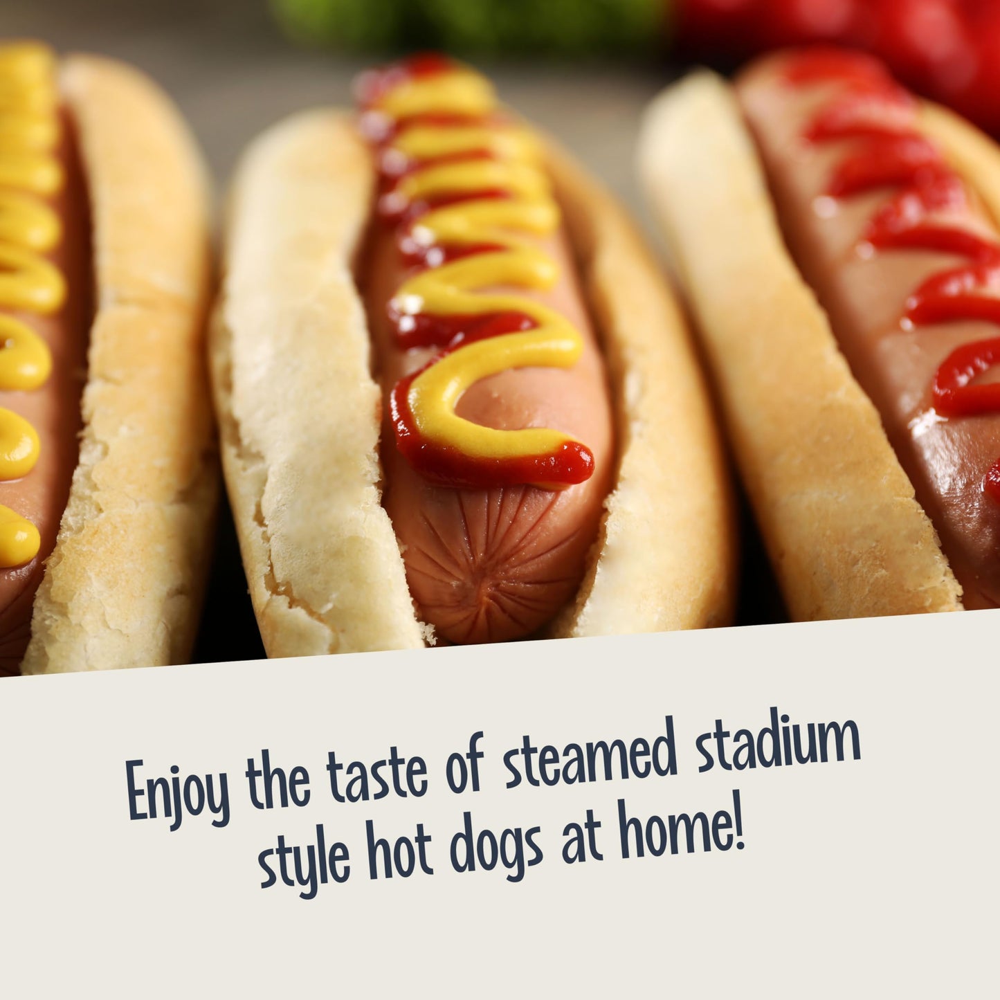Nostalgia Extra Large Diner-Style Steamer Cooks 20 Hot Dogs & 6 Buns- Hot Dog Steamer for Breakfast Sausages, Brats, Vegetables & Fish- Bun Warmer Steamer Perfect for Game Days or Parties- Red
