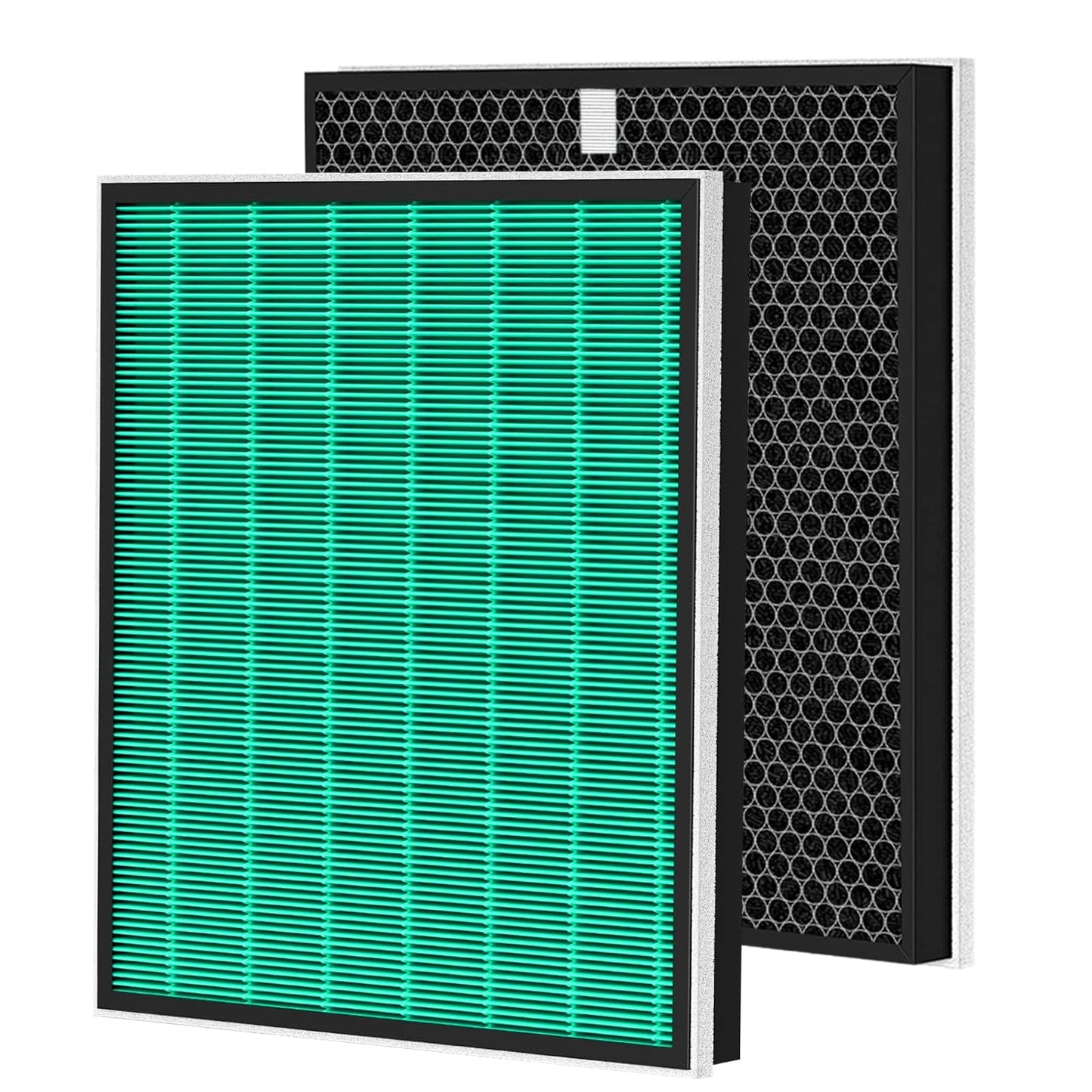 2 Set 250/250S Replacement Filter Compatible with Coway AIRMEGA Max2 250 250S, Max 2 Green Filter and Activated Carbon Filter Set, AP-1720-FP