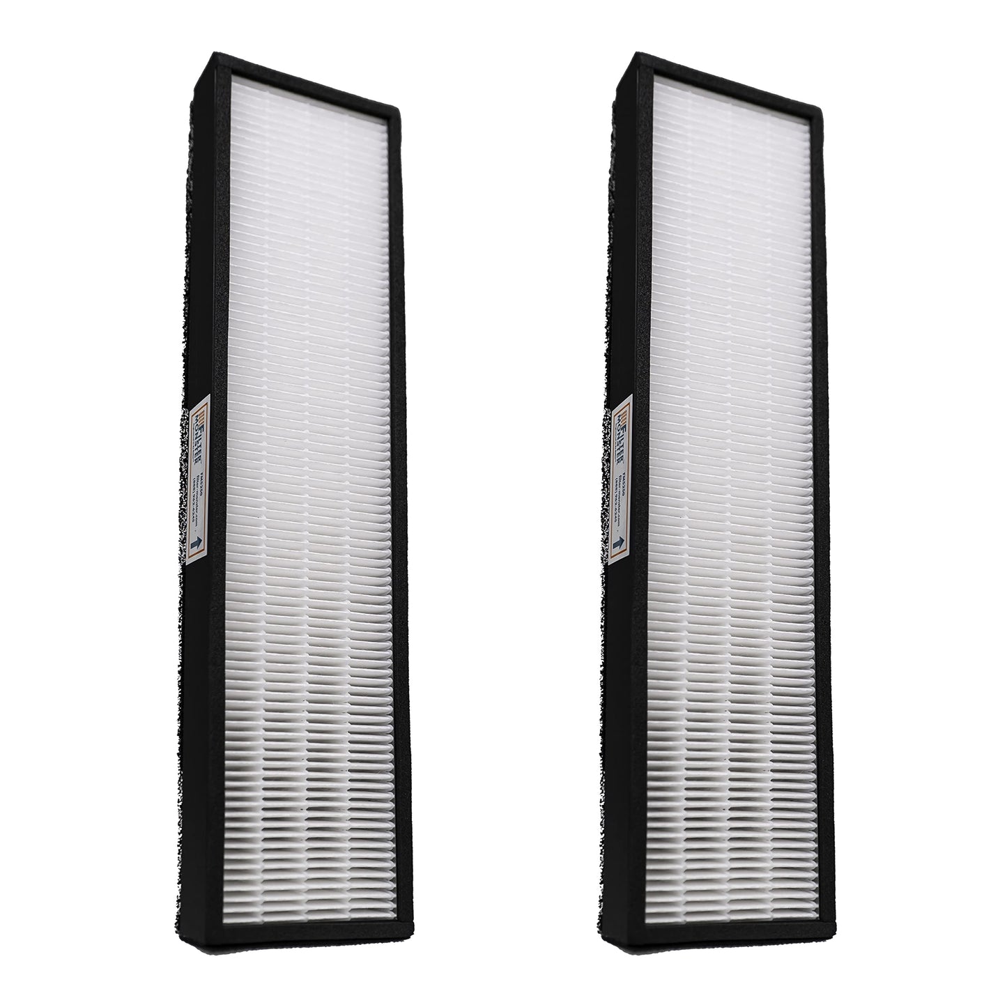 Filter-Monster Replacement Compatible With GermGuardian Filter C (FLT5000) Compatible with AC5000 AC5000E AC5250PT AC5300B AC5350W AC5350B AC5350BCA1, 2-pack