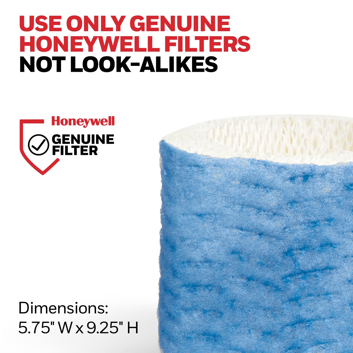 Honeywell Replacement Wicking Filter A, 3 pack, White, 3 Count