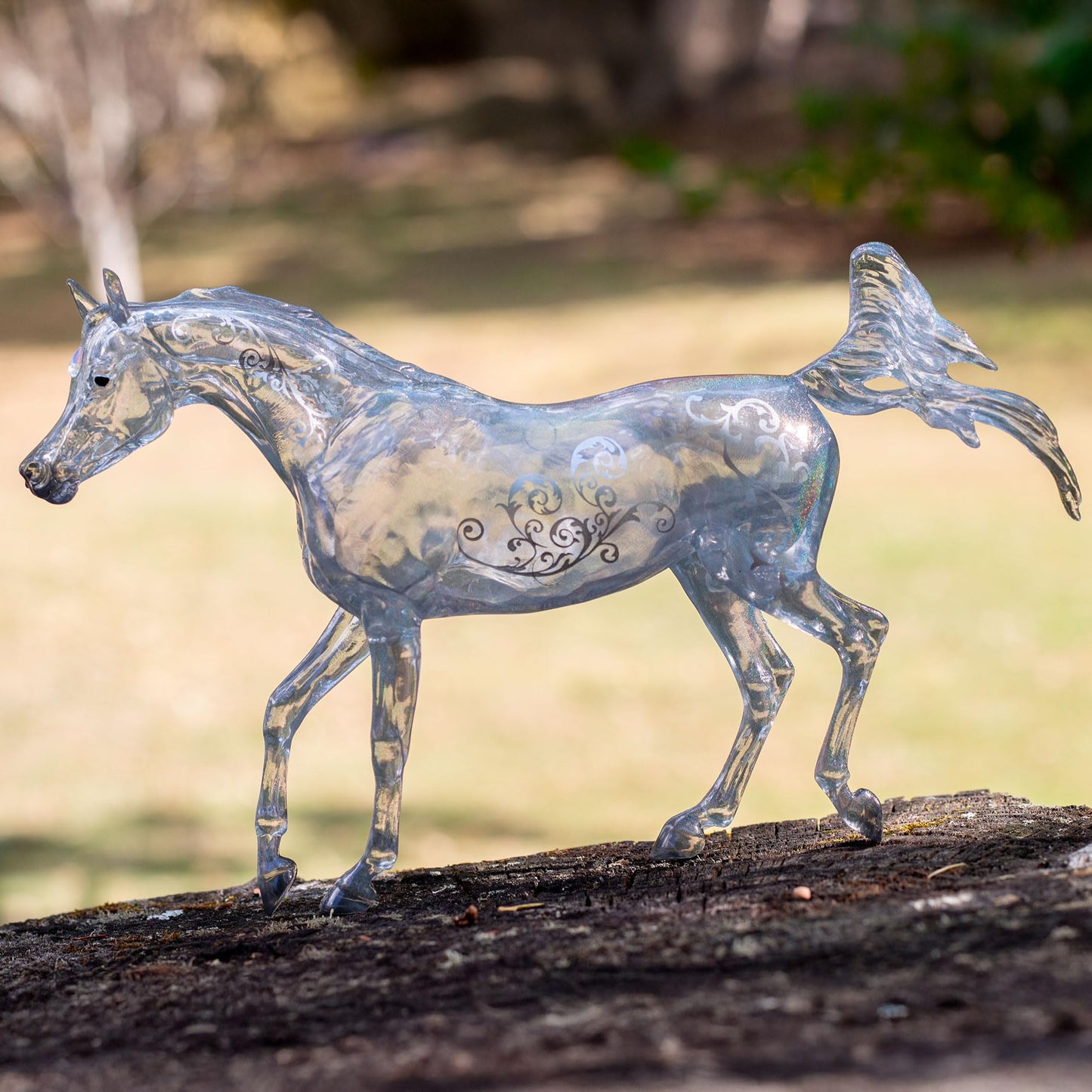 Breyer Horses Freedom Series |Radiance | 75th Anniversary Limited Edition | Horse Figurine | 9" L x 7" H | Model #B-FS-10253