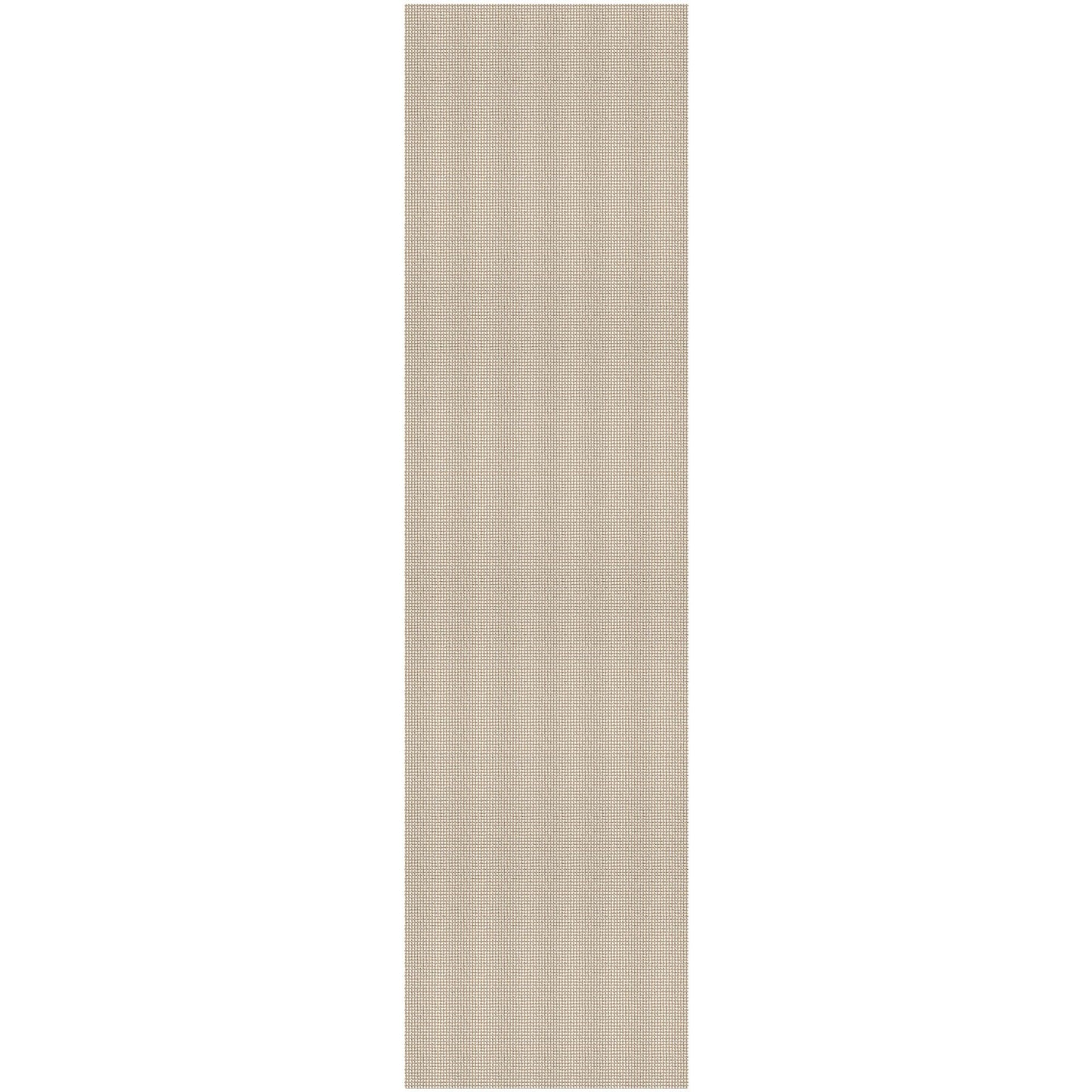 IOHOUZE Washable Runner Rug 2x8 Non Slip Rubber Backed Hallway Runner Entryway Runner Indoor, Kitchen Rugs Woven Cotton Floor Carpet for Kitchen Hall Entrance Bedroom, Beige/Khaki
