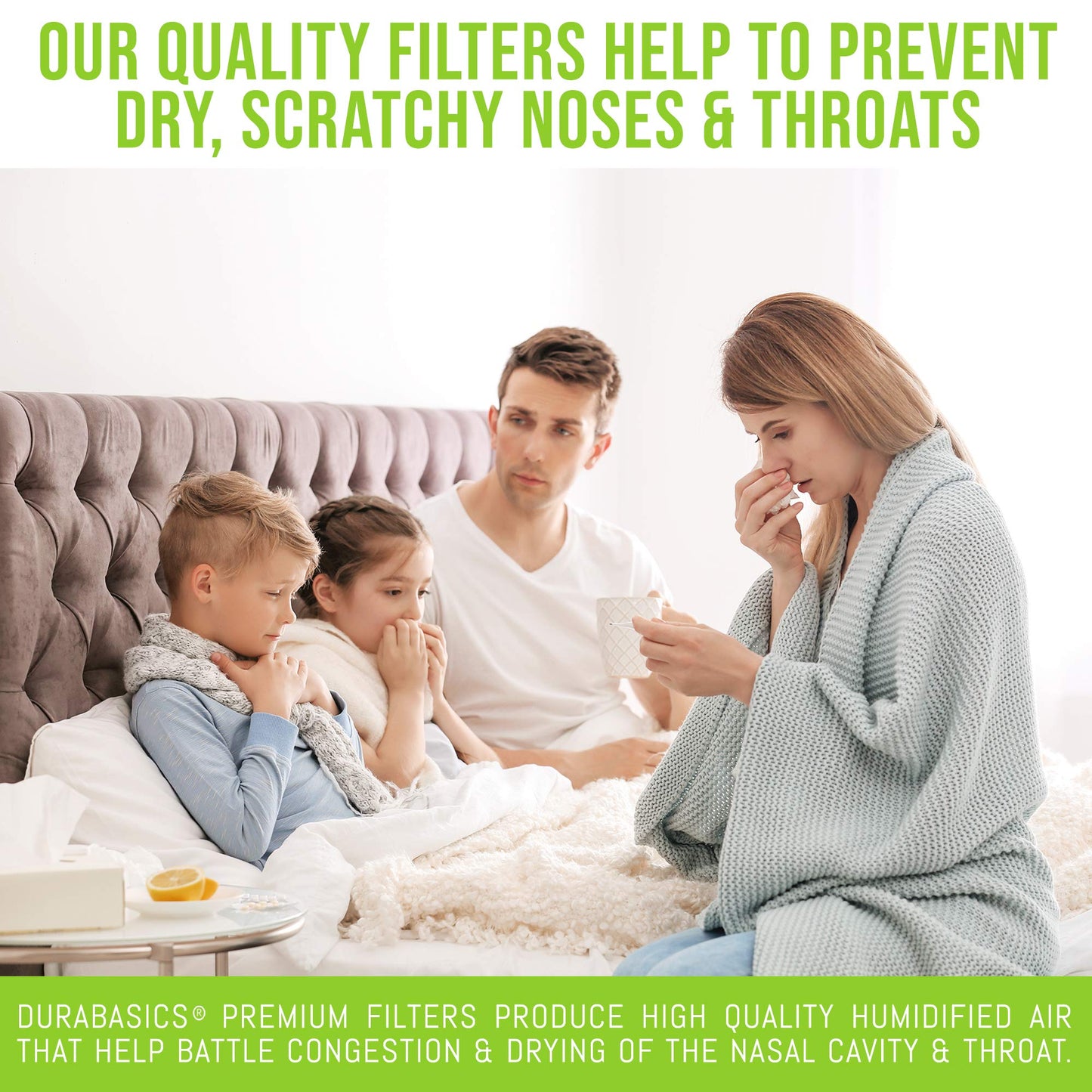 Durabasics Filter Replacements for Honeywell Filter humidifier Filter T, 6 Pack, Compatible with HFT600 Honeywell Humidifier Filter, HEV615 & HEV620, Filter HFT600 & Filter T