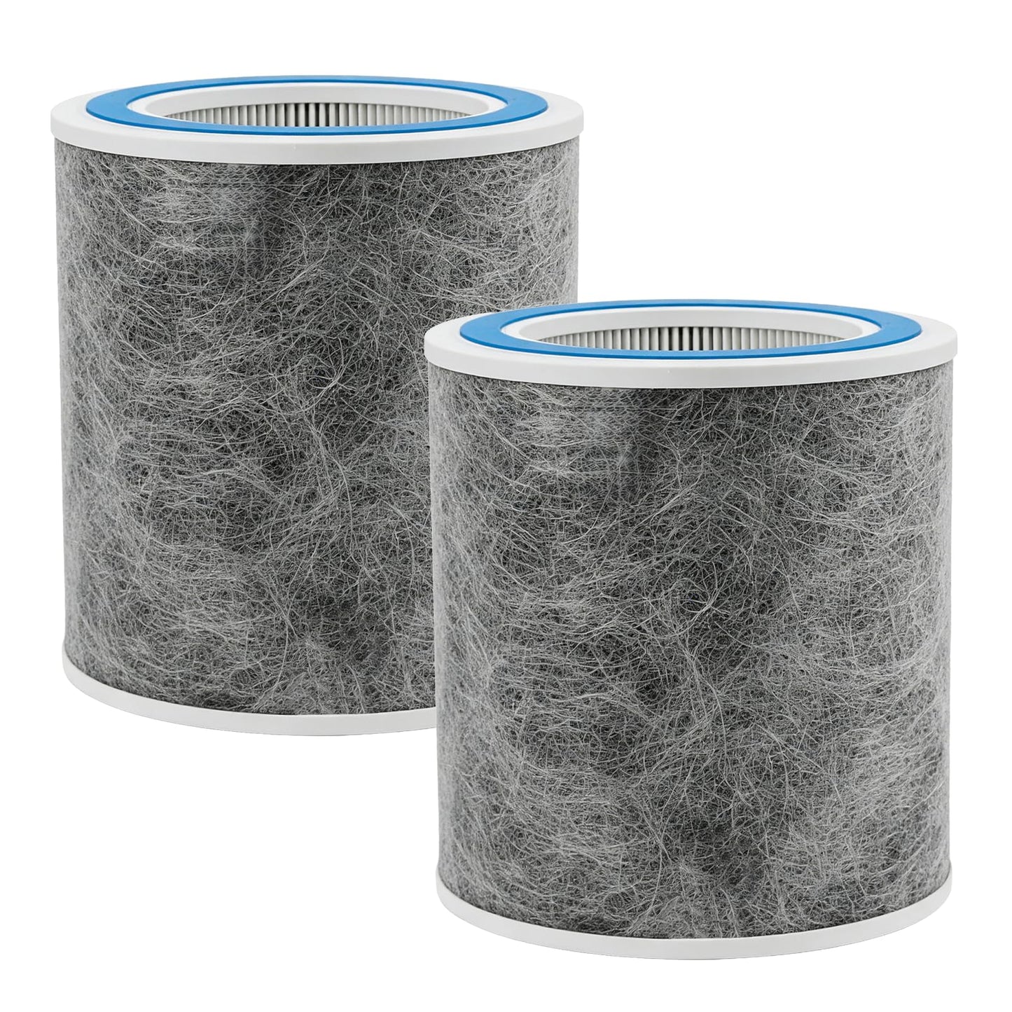 HP102 Replacement Filter Compatible with Shark Air Purifier HP100, HP102, HP132, HP152, HP153, HP102PET and 3-in-1 Models HC450 HC451 HC452 HC455, Part #HE1FKPET, HE1FKBAS, 2 Pack