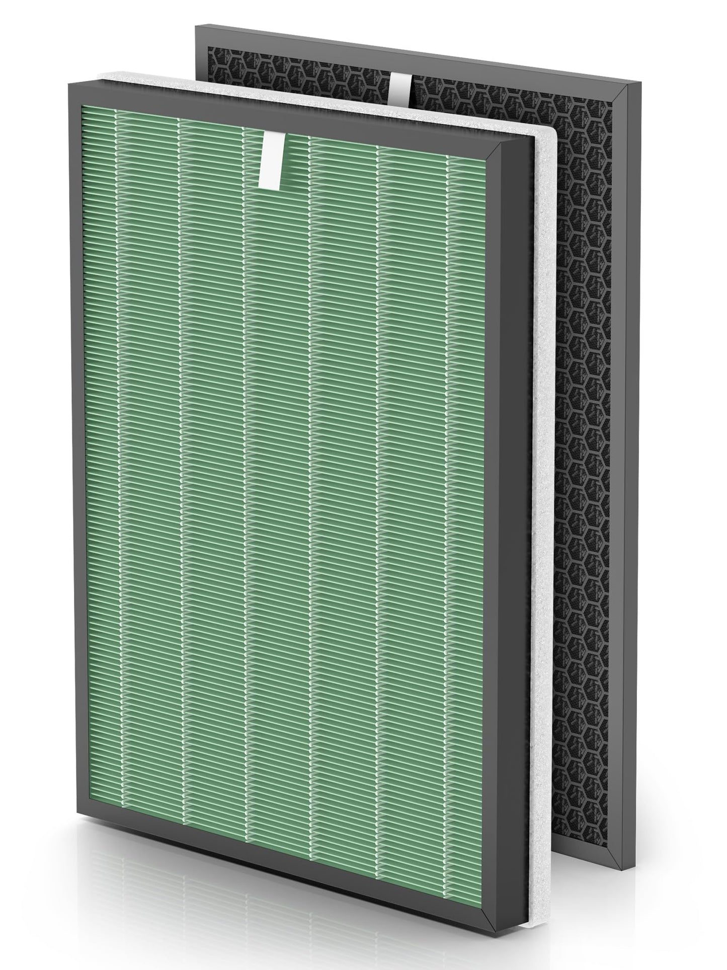 Airloria Replacement Filter Set Compatible with RabbitAir BioGS 2.0 Ultra Quiet Model SPA-550A & SPA-625A Air Purifiers,Combined with 1 Premium Filter+ 1 Activated Carbon Filter