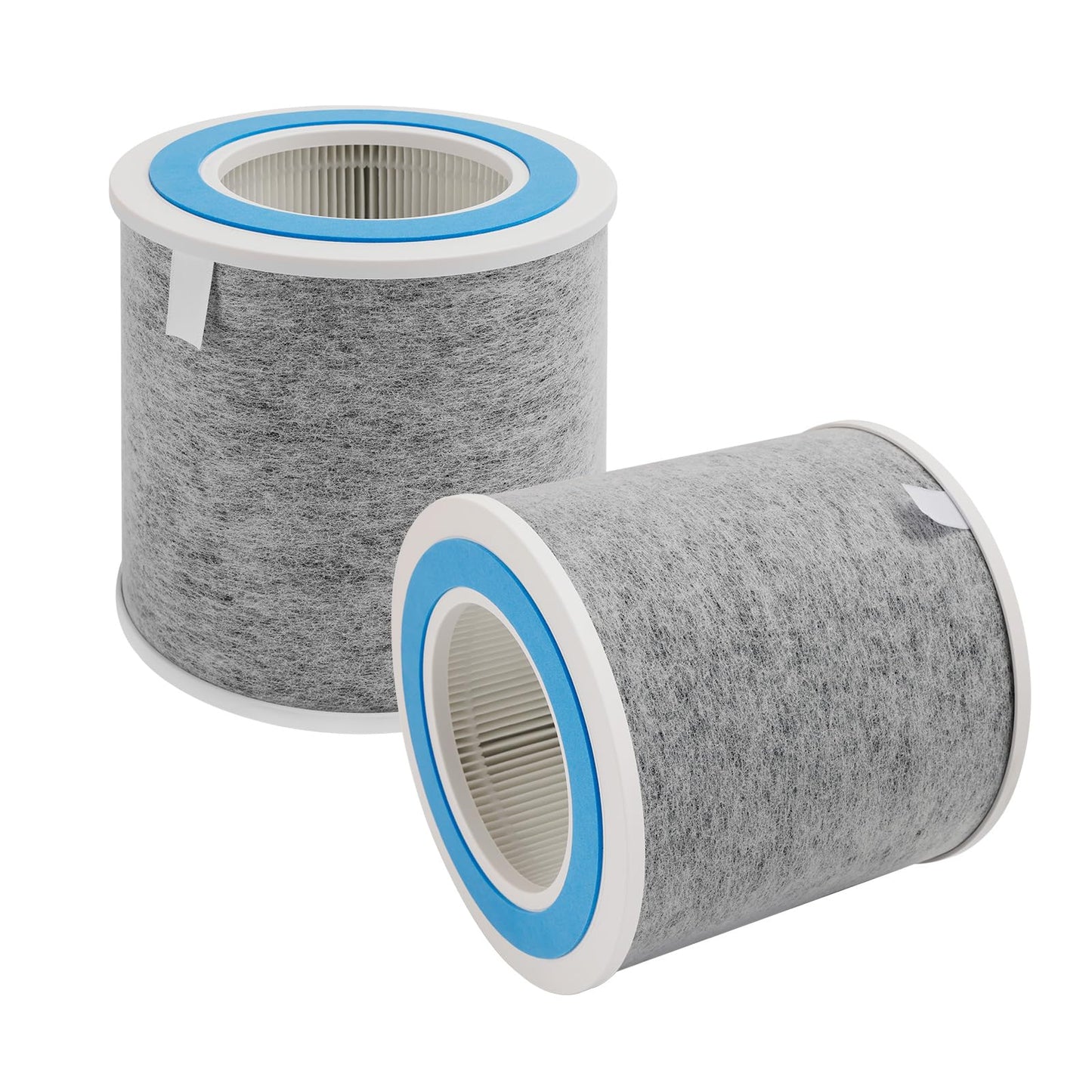 HP102 True HEPA Replacement Filter Compatible with Shark Air Purifier HP100, HP102, HC450, HC451, HC452, HC455, Compares to Part # HE1FKBAS and HE1FKPET, 2 Pack (HP102 Filters (2-Pack))