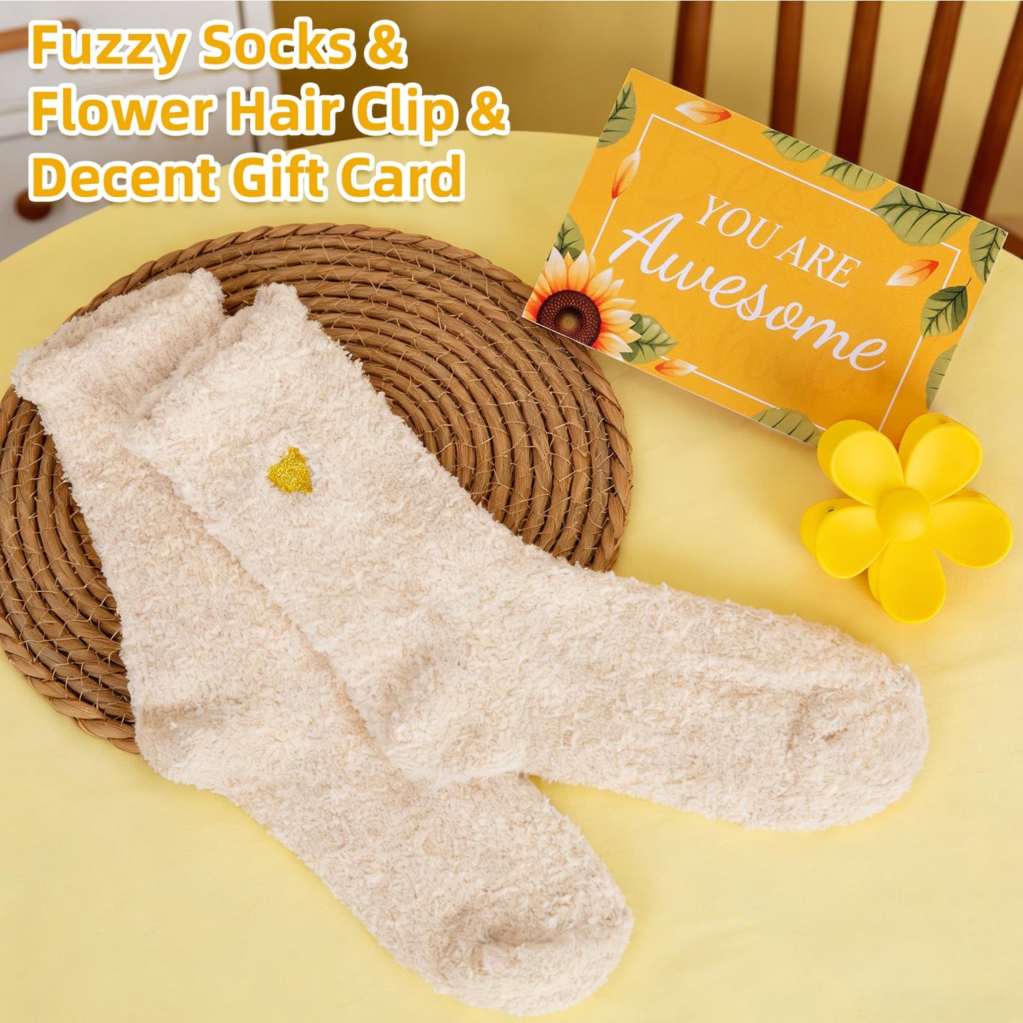 Chaos Coordinator Gifts for Women, Thanks Gifts Sunflower Thank You Gift Baskets for Manager Coworker Employee Mentor Appreciation, Birthday, Mom Friends Teachers Nurse, Get Well Soon Baskets