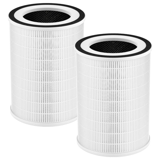 2 Pack KILO Filter Compatible with Afloia KILO, KILOPLUS, KILOPRO, MIRO,MIRO PRO and MORENTO MR-Kilo, Kalo Air Purifier, 360° 3-Stage Filtration for Odor,Smoke,Dust,Pollen,Pets