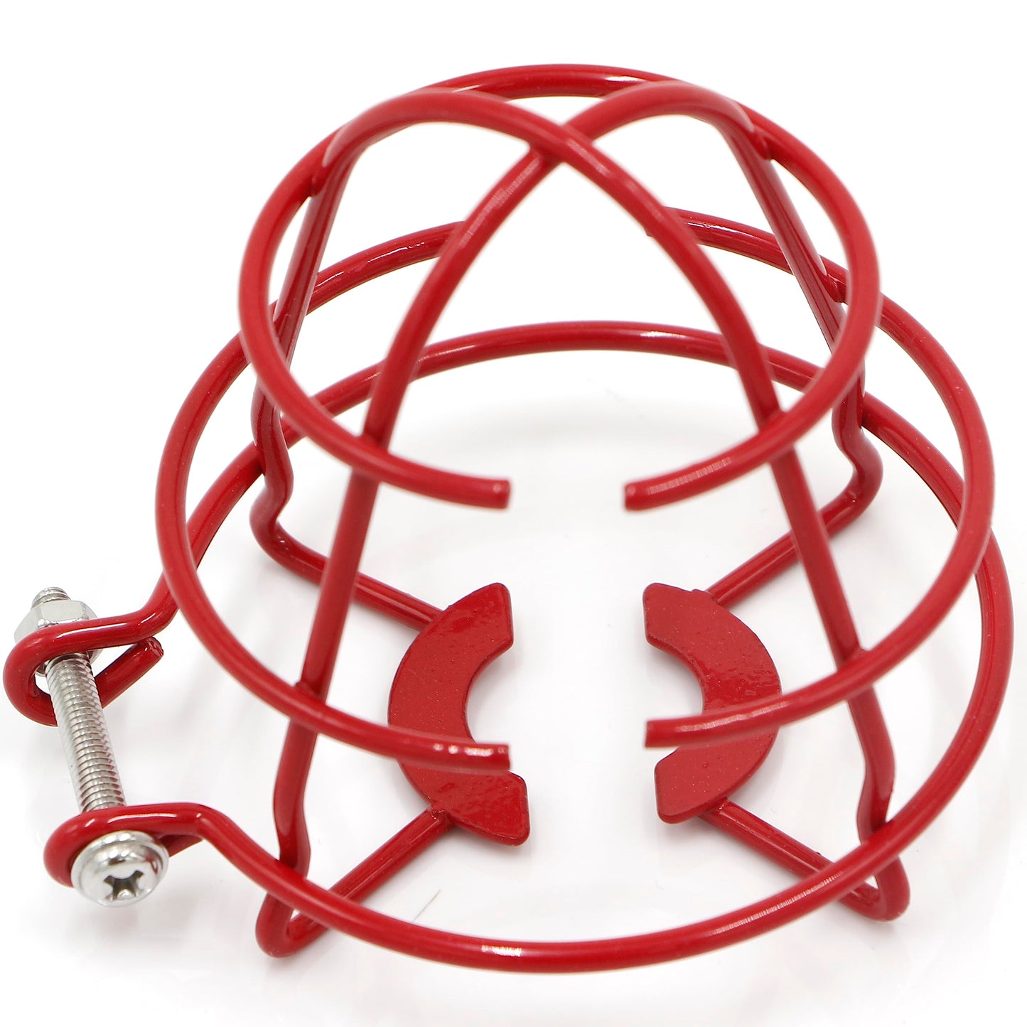 (18 Pack) 1/2" Fire Sprinkler Head Cage Guard Protector Fire Extinguishing System Sprinkler Bracket Red