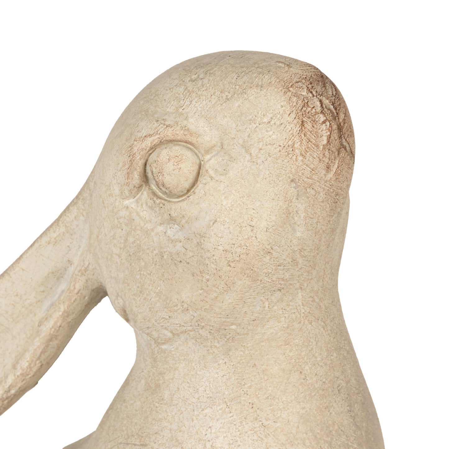 Creative Co-Op Decorative Resin Rabbit Bookends, Grey
