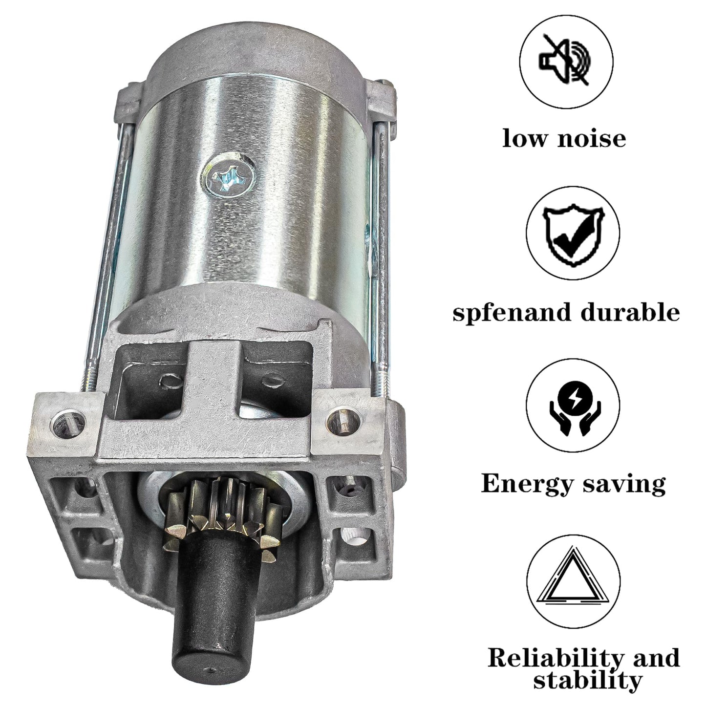 136-7880 Starter Motor FitsToro Timecutter SS5000 SS4225, Titan 48" 52" 60",Exmark Quest Radius E S 48" 52" 60" Compatible 2P77F 22 22.5 24.5HP Engine 133-1564 127-9209 133-9828