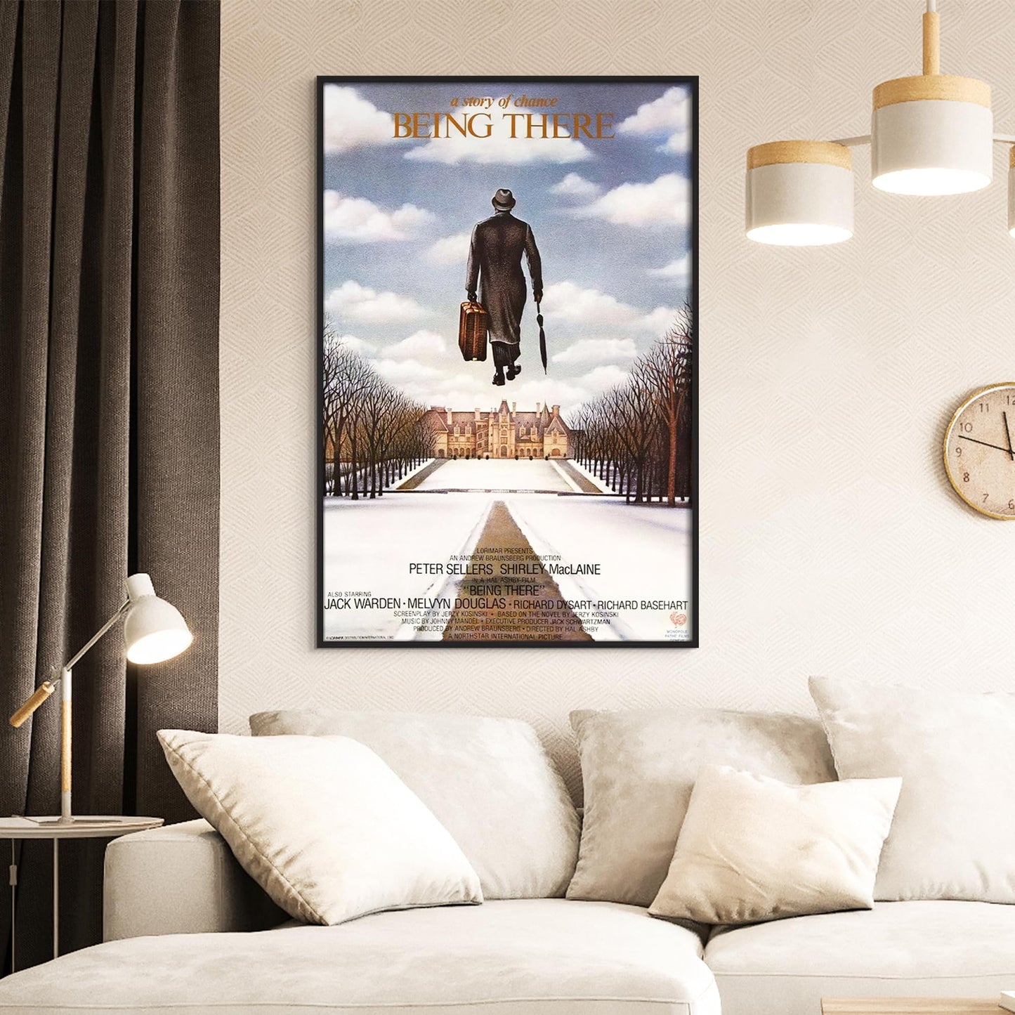upsimples 24x36 Poster Frame Black 3 Pack, Scratch-Proof Picture Frames 24 x 36 for Photo Gallery - Slide-In Strips, Horizontal or Vertical Wall Mounting