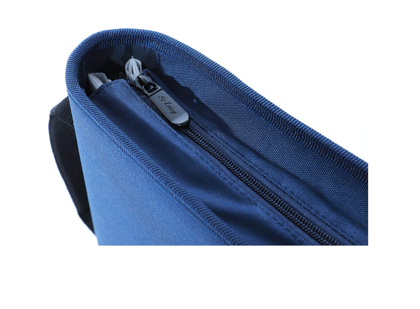 DVD CD Storage Case with Extra Wide Title Cover Pages for Blu Ray Movie Music Audio Disk (Portable Carrying Binder Holder Wallet Album Home Organizer Shelf)- Blue, 192 Disk Units, 96 Booklet Pockets
