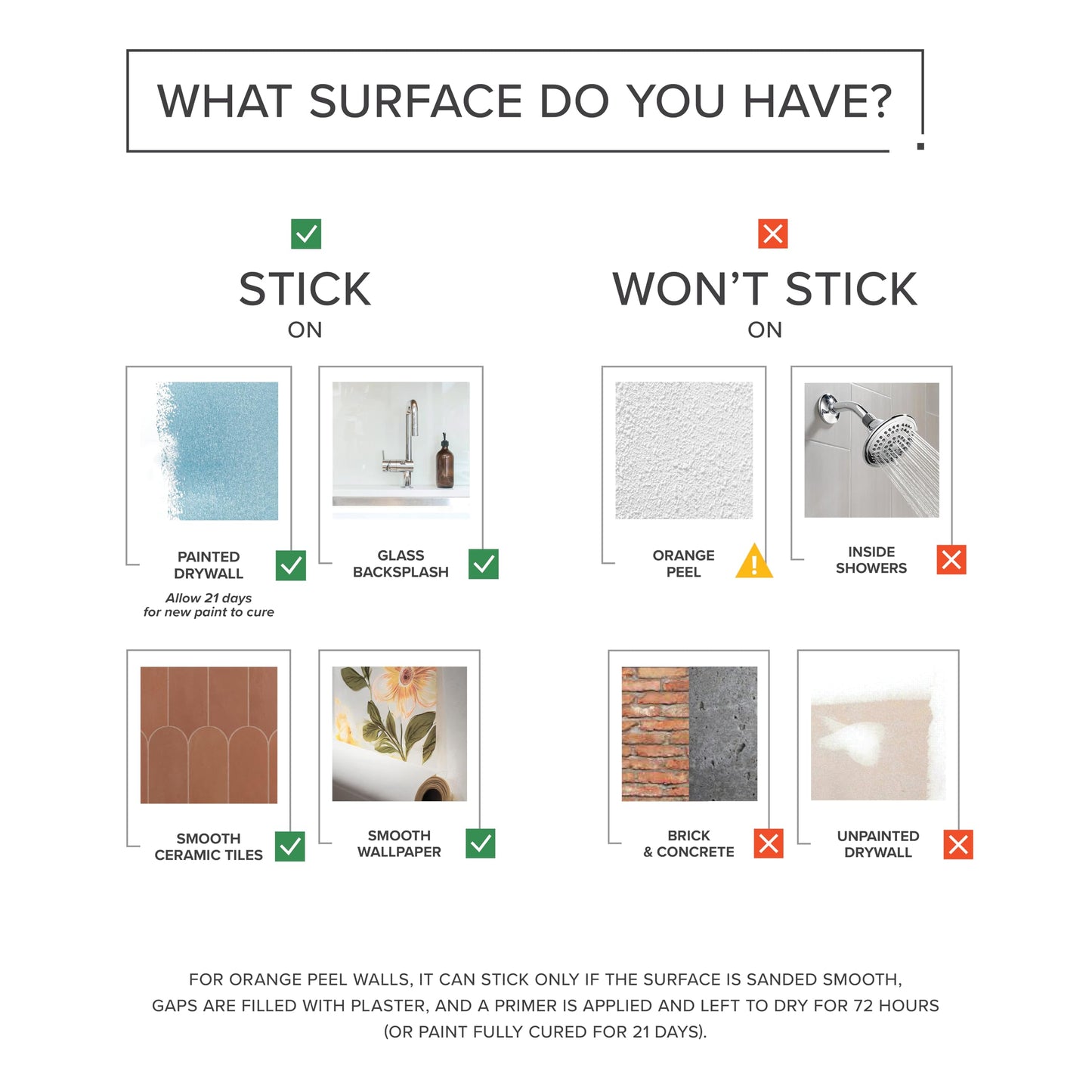 SMART TILES Peel and Stick Backsplash - 5 Sheets of 11.43" x 9" - 3D Adhesive Peel and Stick Tile Backsplash for Kitchen, Bathroom, Wall Tile