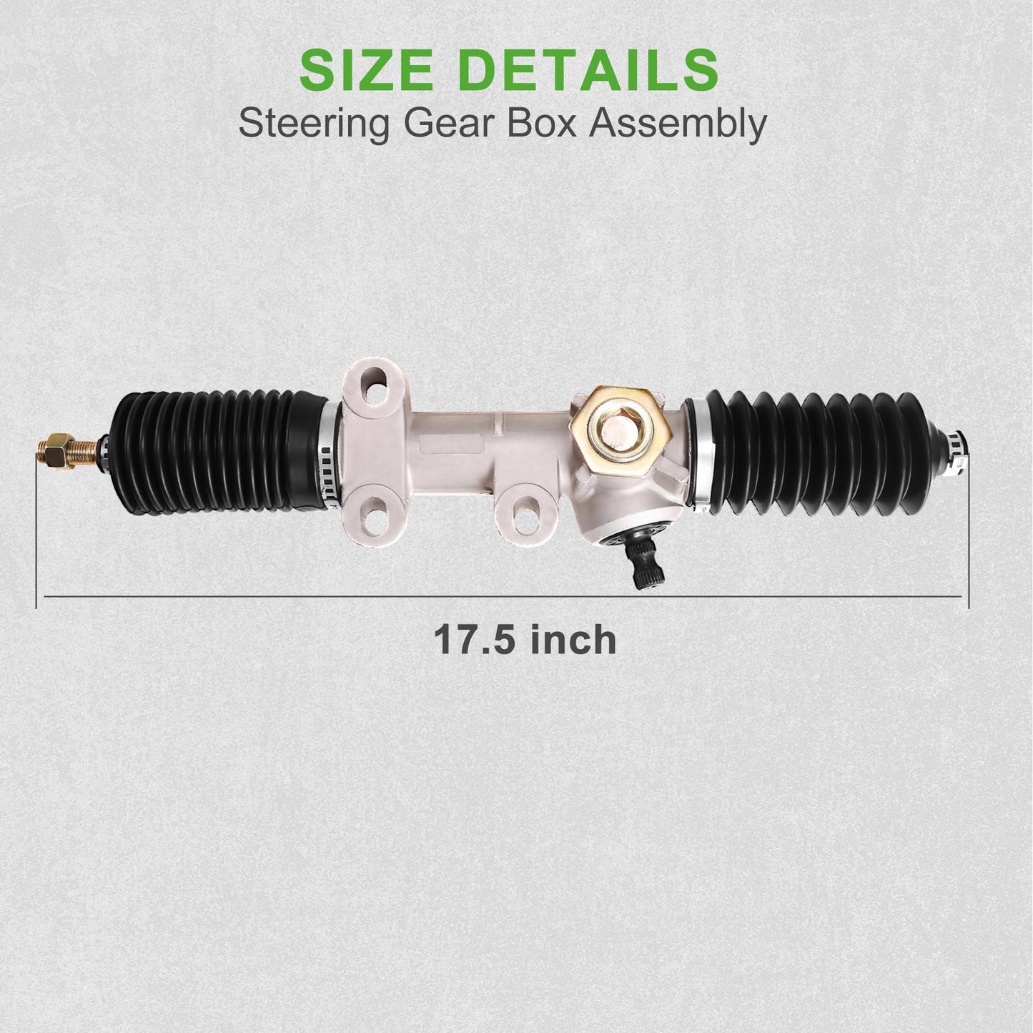 10L0L Golf Cart Steering Gear Box Assembly Gear Rack for Club Car DS