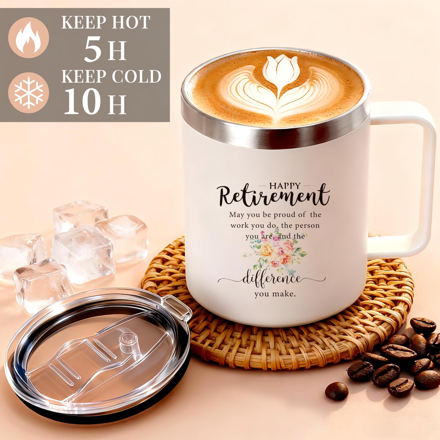 GREOZORT Retirement Gift for Women 2026, Best Retirement Gifts for Women Coworker Teacher, Happy Retired Ideas Gifts for Grandma Nurses Mom Friends Coworkers Farewell Leaving Going Away Gift