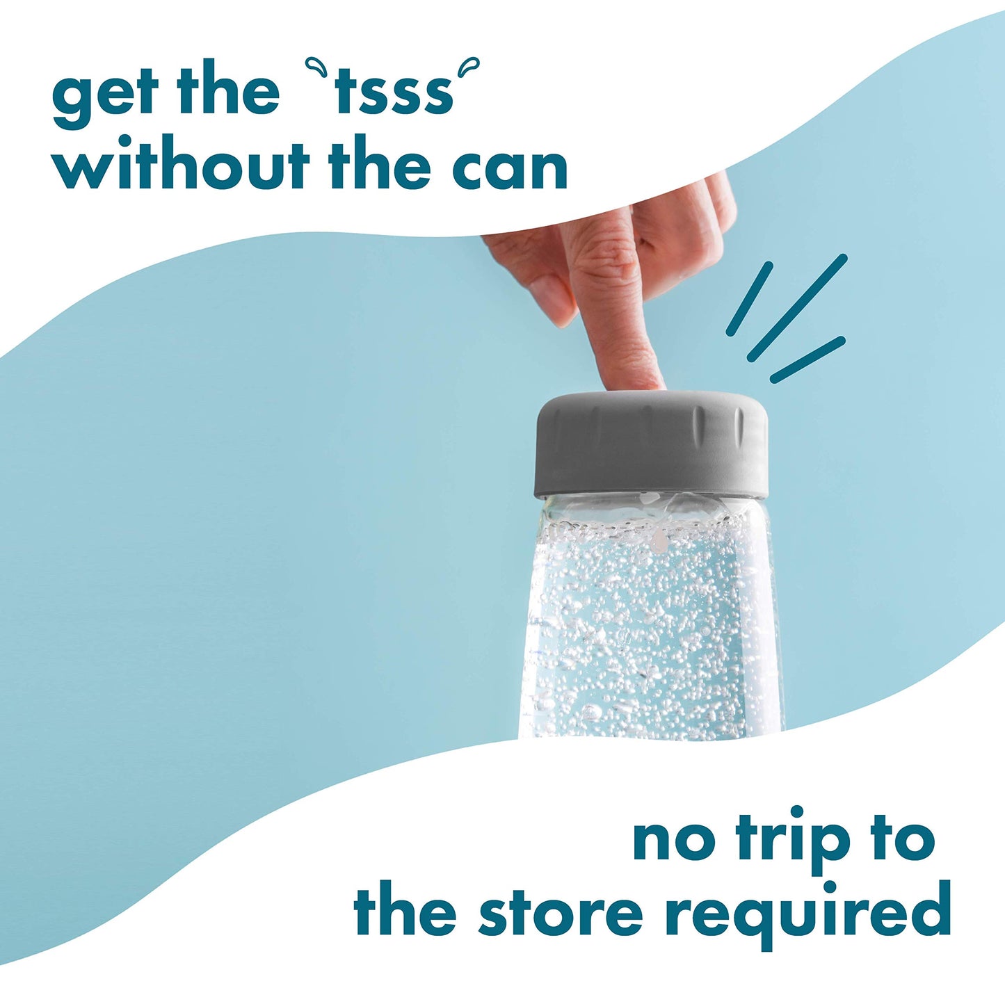 SPÄRKEL Bottle 2-Pack - 2x 750ml (25.4oz.) - Always have a bubbly drink ready - Use Beverage System