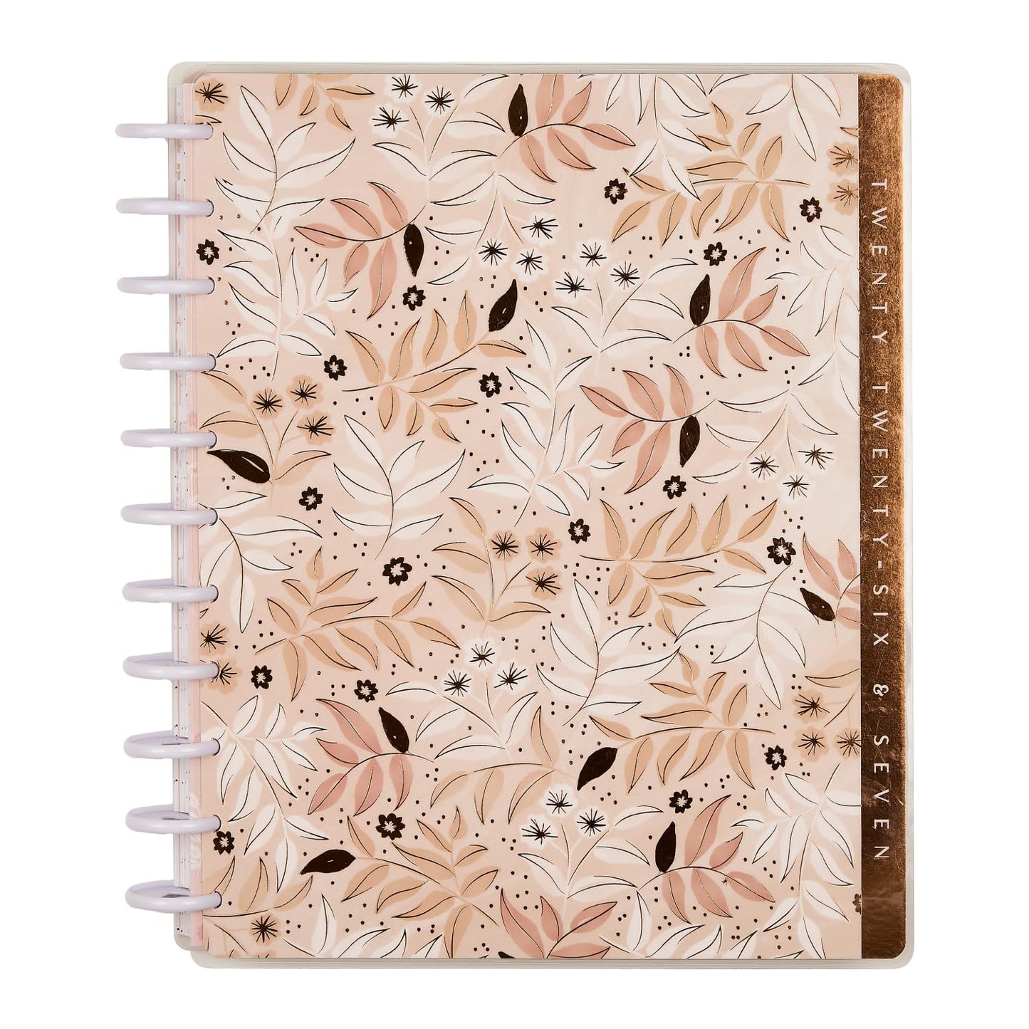 Happy Planner Disc-Bound Planner July 2026–Dec. 2027, 18-Month Planner, Big Size, 8.5" x 11", Vertical Layout, Dune Hues Leaf