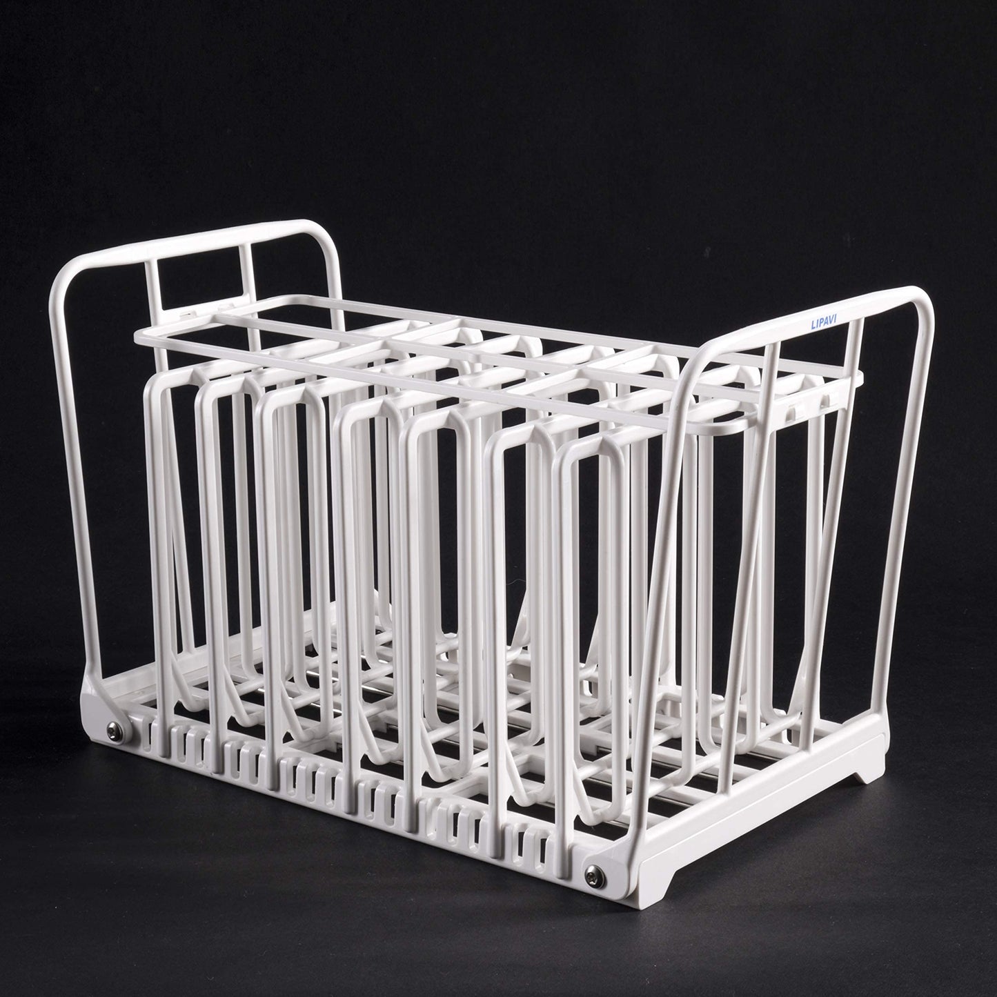 LIPAVI N20X Sous Vide Rack with Anti Float - Adjustable, Collapsible, Ensures even warmin - Polycarbonate with 316L Stainless steel weights - Square L:7.8 W:6.4 H:6.6 inch - Fits LIPAVI C20 Container
