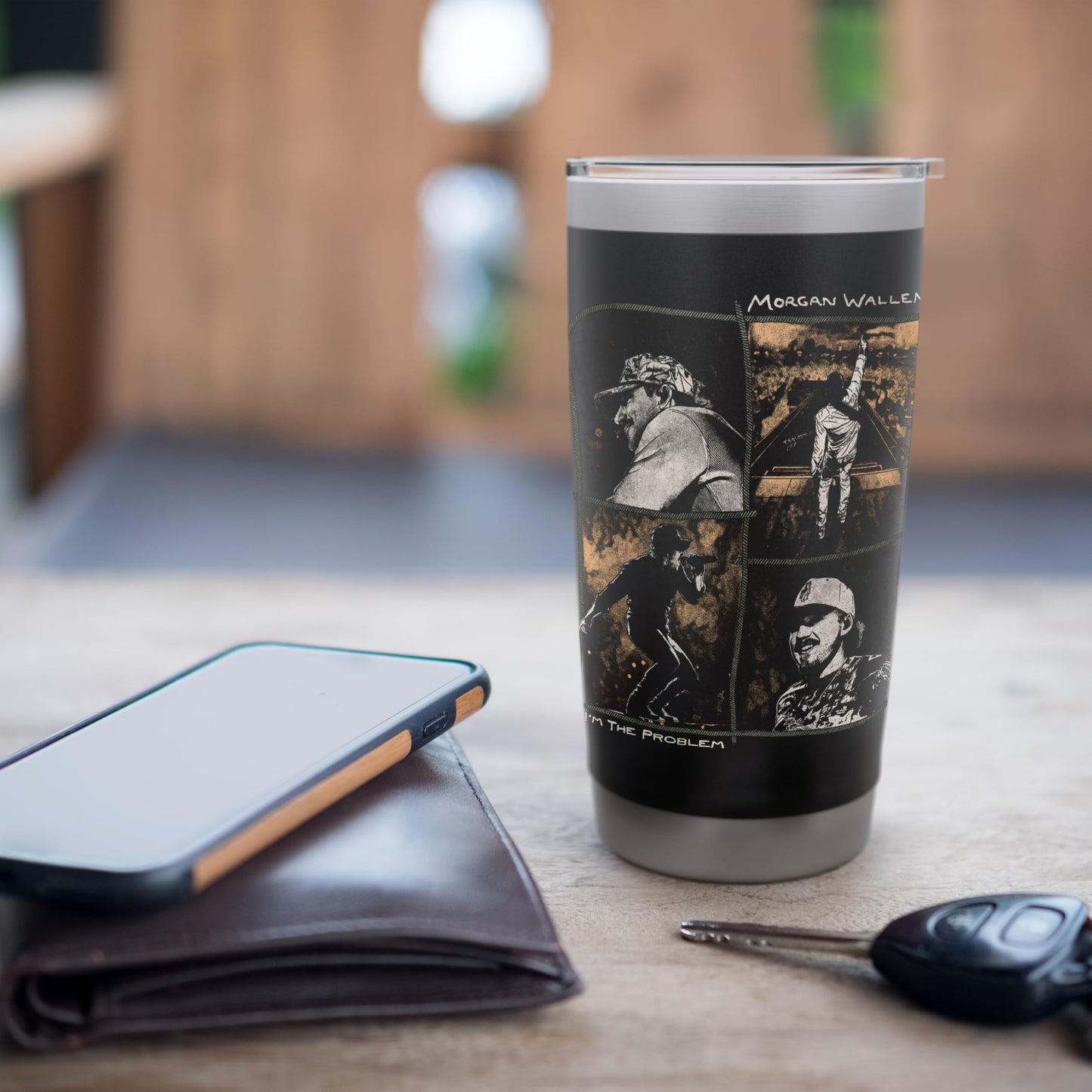 Official Morgan Wallen Photo Collage Stainless Steel Insulated Tumbler