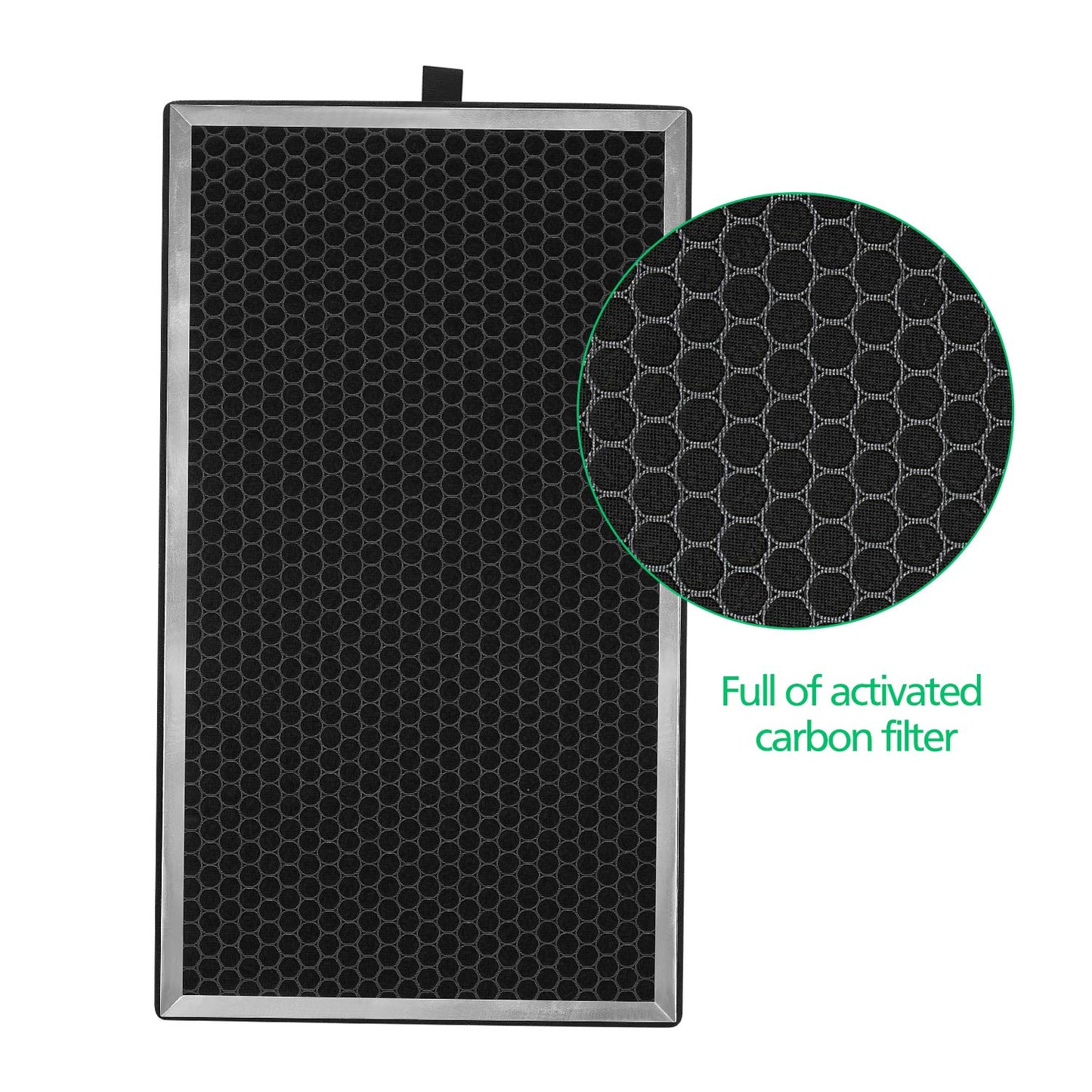 112 Replacement Filter Compatible with MA Series 112 Air Purifier V2.0 3-IN-1 Filtration Contains Pre-Filter Layer, High Efficiency Middle Layer and Activated Carbon Layer, 2 Pack