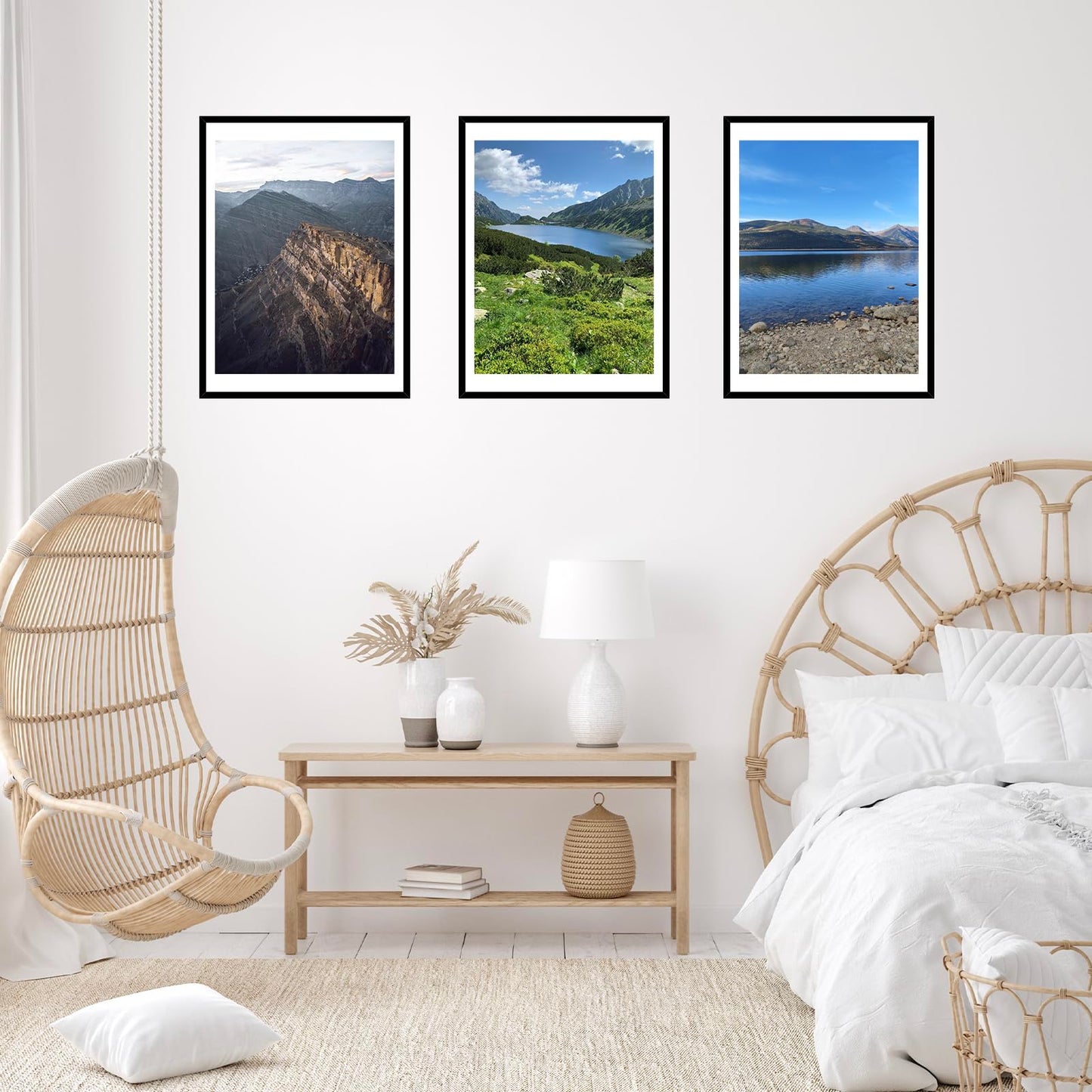 JCJMY 19.7x27.6 Puzzles Frame for 50x70 cm Puzzle Poster Photo Picture, Display 18x24 with Mat or 19.7 x 27.6 without, Wall Hanging 19.7 by 27.6 inch 1000 Pieces Puzzles Frame, 3 Pack, Black