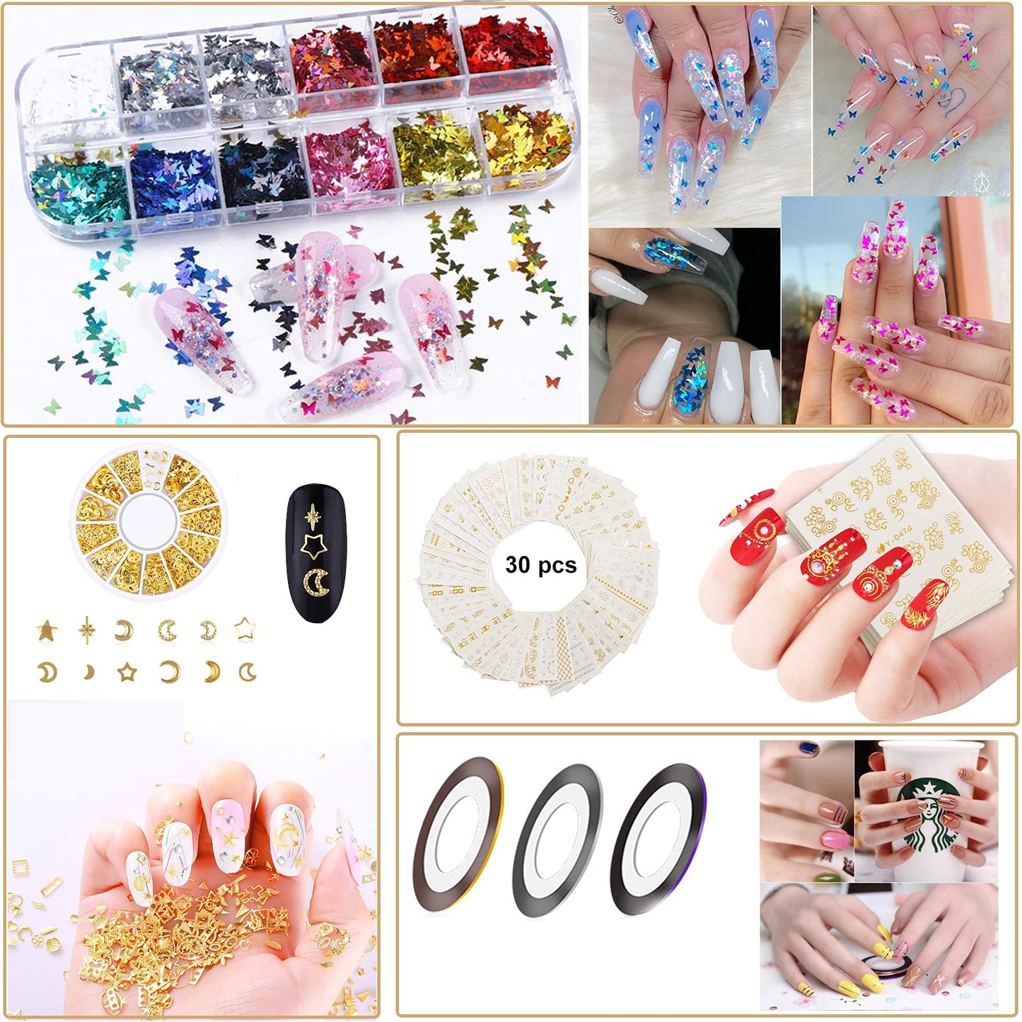 117 PCS Portable Electric Nail Drill Polish File Kit with 72W UV LED Nail Lamp Gel Manicure Dryer Lamp,Acrylic Nails Gel Polishing Shape Tools Supplies Set,Manicure Pedicure Nail Files DIY Decoration